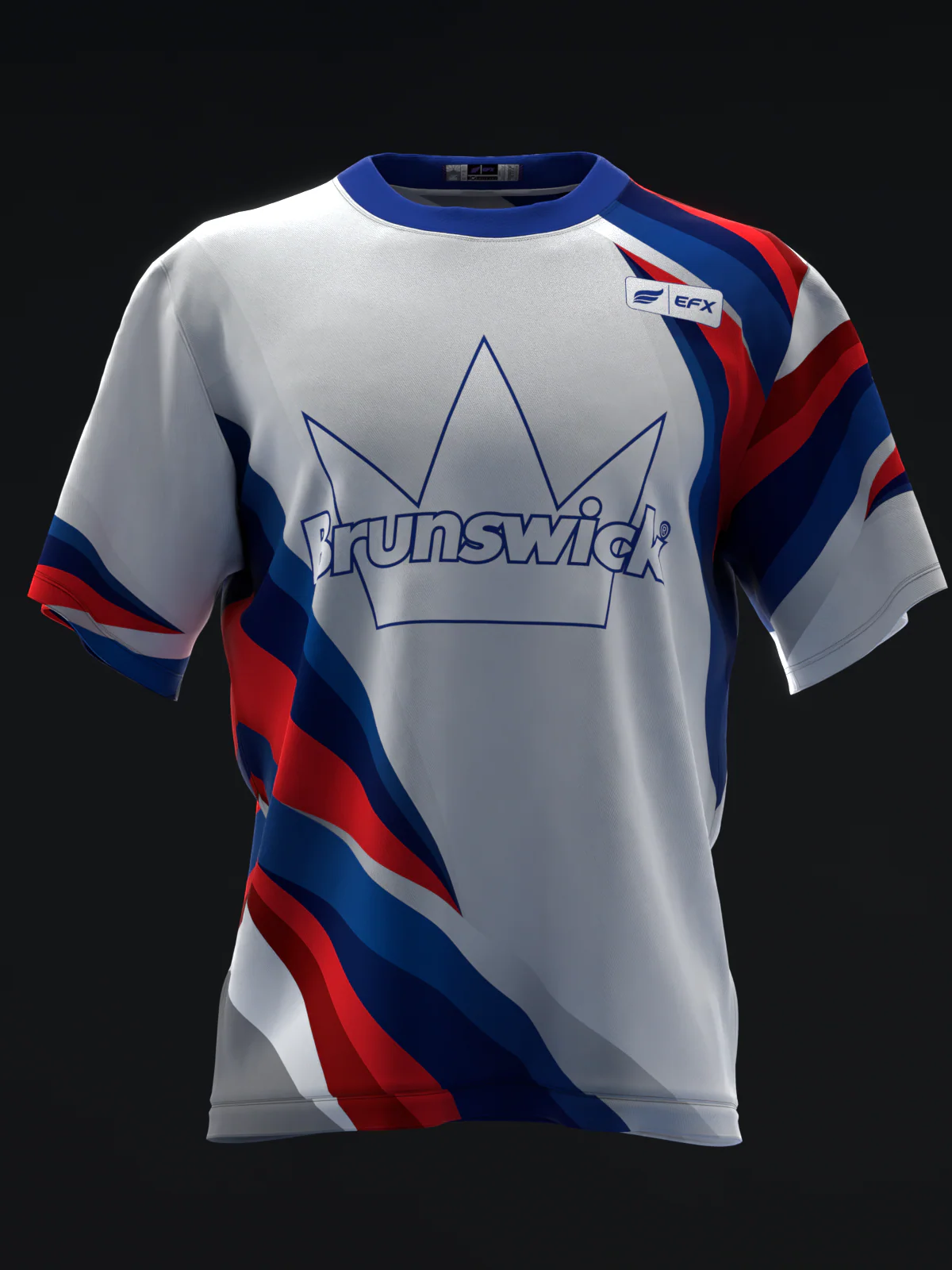 Alex Horton 2026 - Crimson Cobalt - Bowling Jersey - Image 2