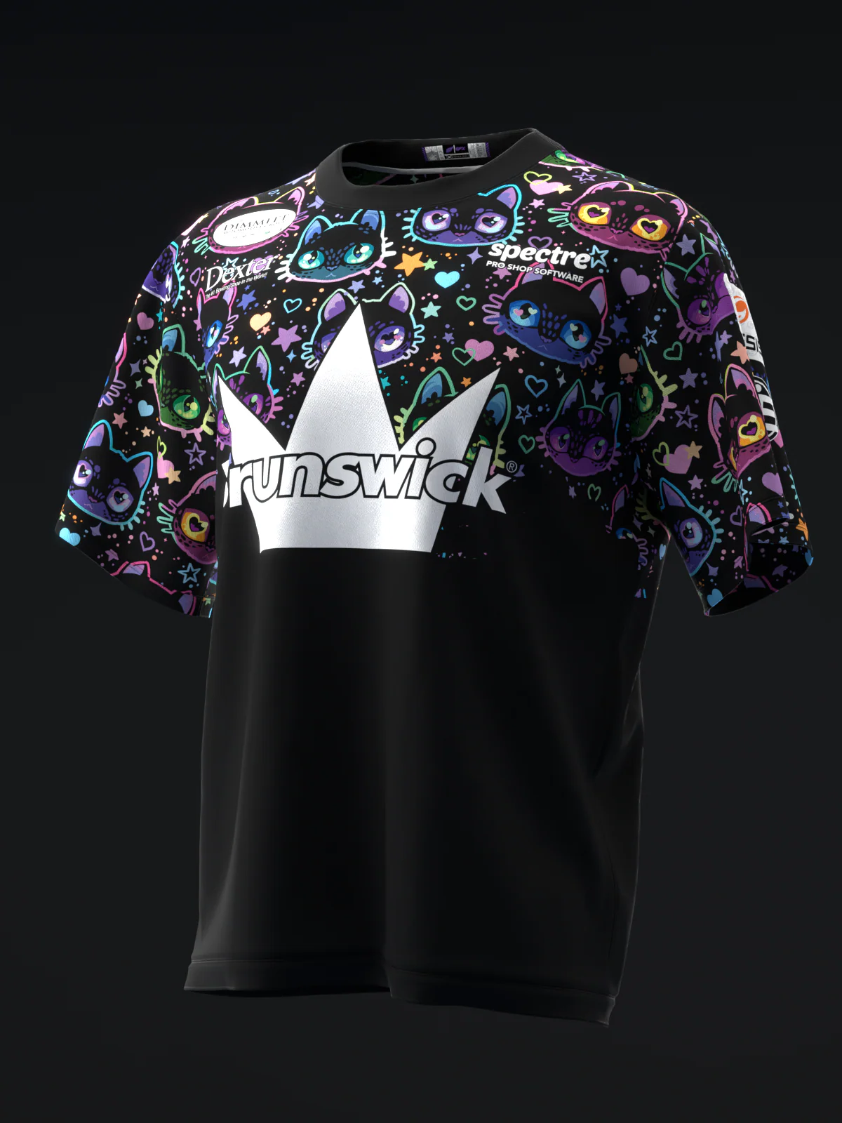 Ashly Galante 2025 - Color Block Cats - Bowling Jersey
