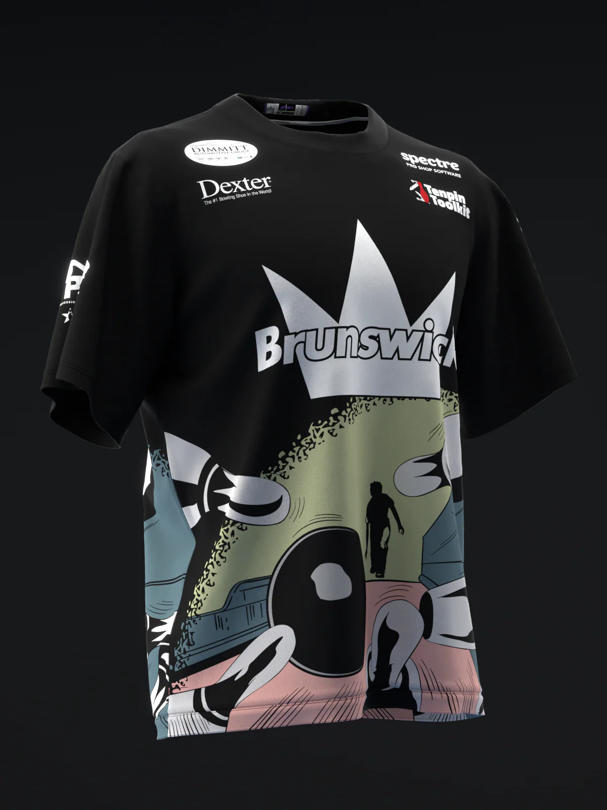 Ashly Galante 2025 - Comic Bowling - Bowling Jersey - Image 6