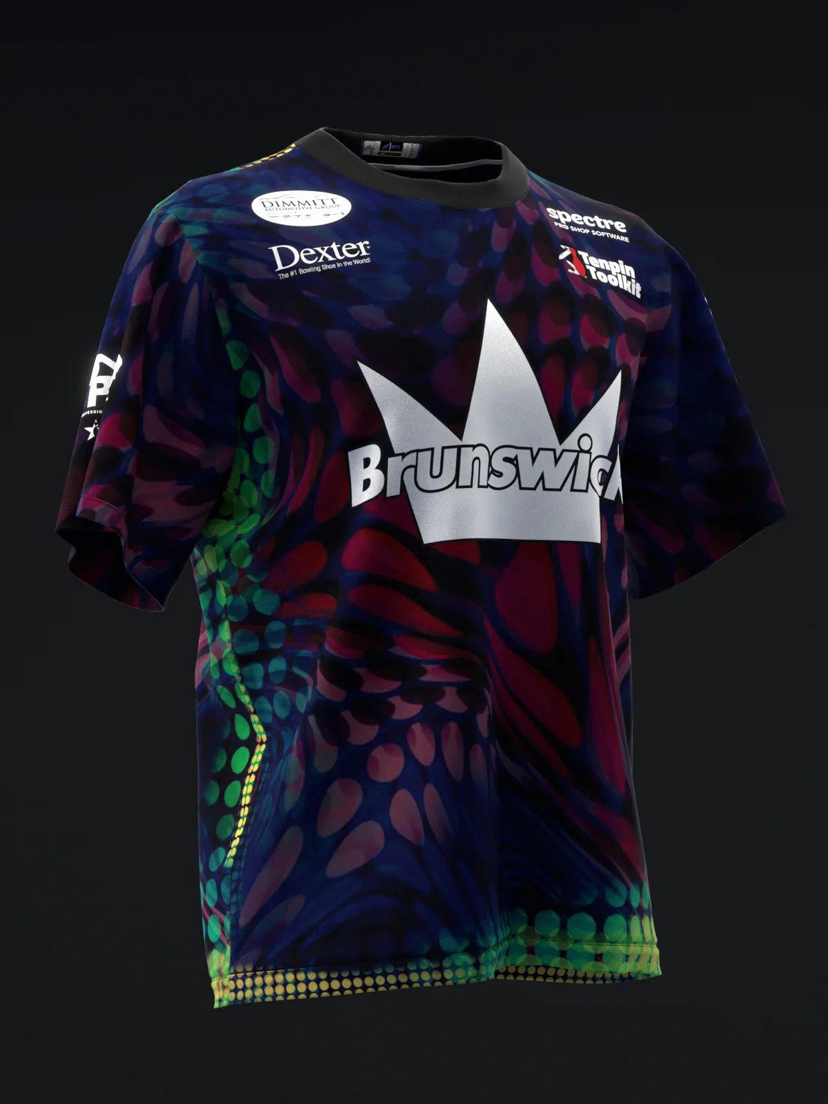Ashly Galante 2025 - Oil Spill - Bowling Jersey - Image 3