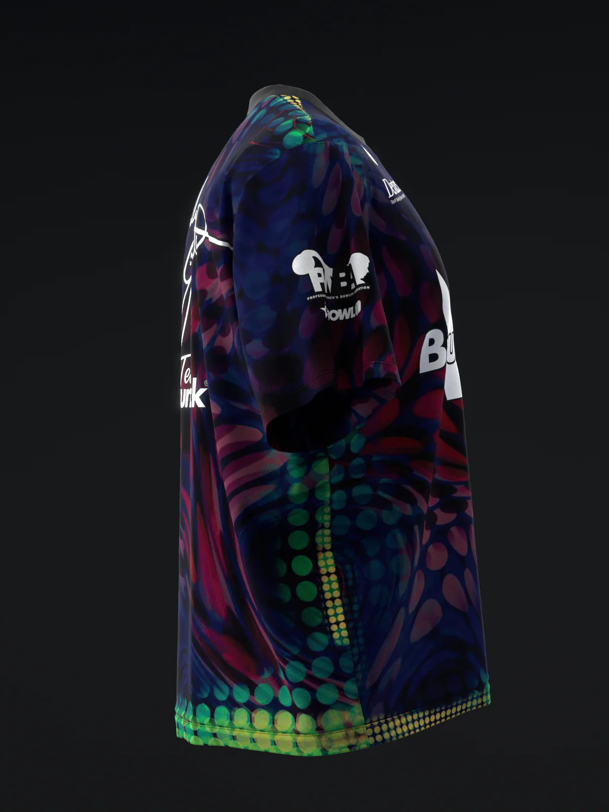Ashly Galante 2025 - Oil Spill - Bowling Jersey - Image 4