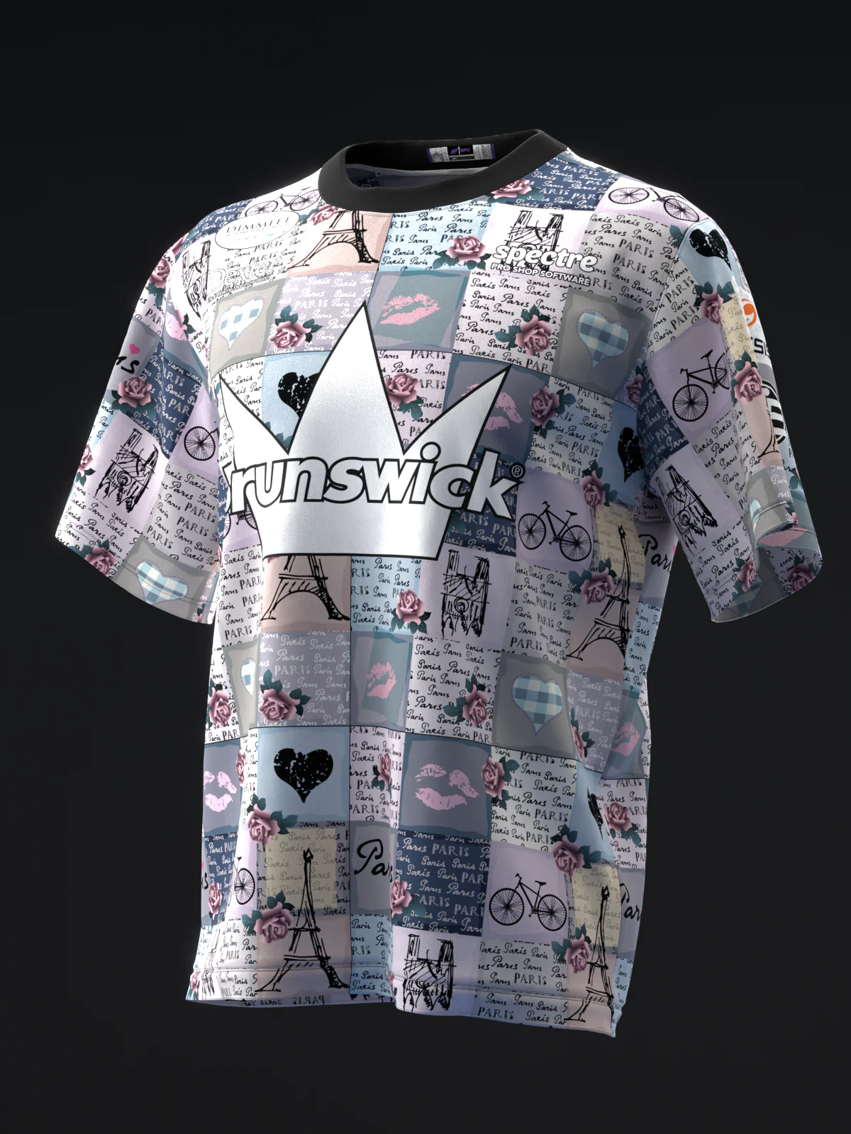 Ashly Galante 2025 - Scrapbook Paris - Bowling Jersey