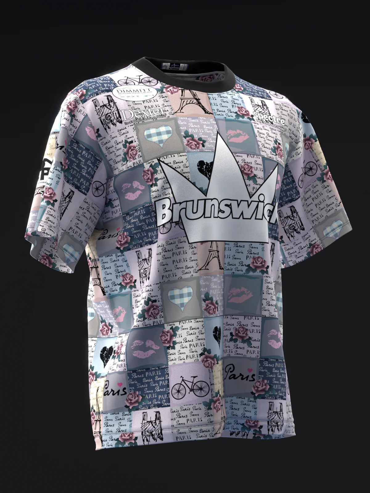 Ashly Galante 2025 - Scrapbook Paris - Bowling Jersey - Image 3
