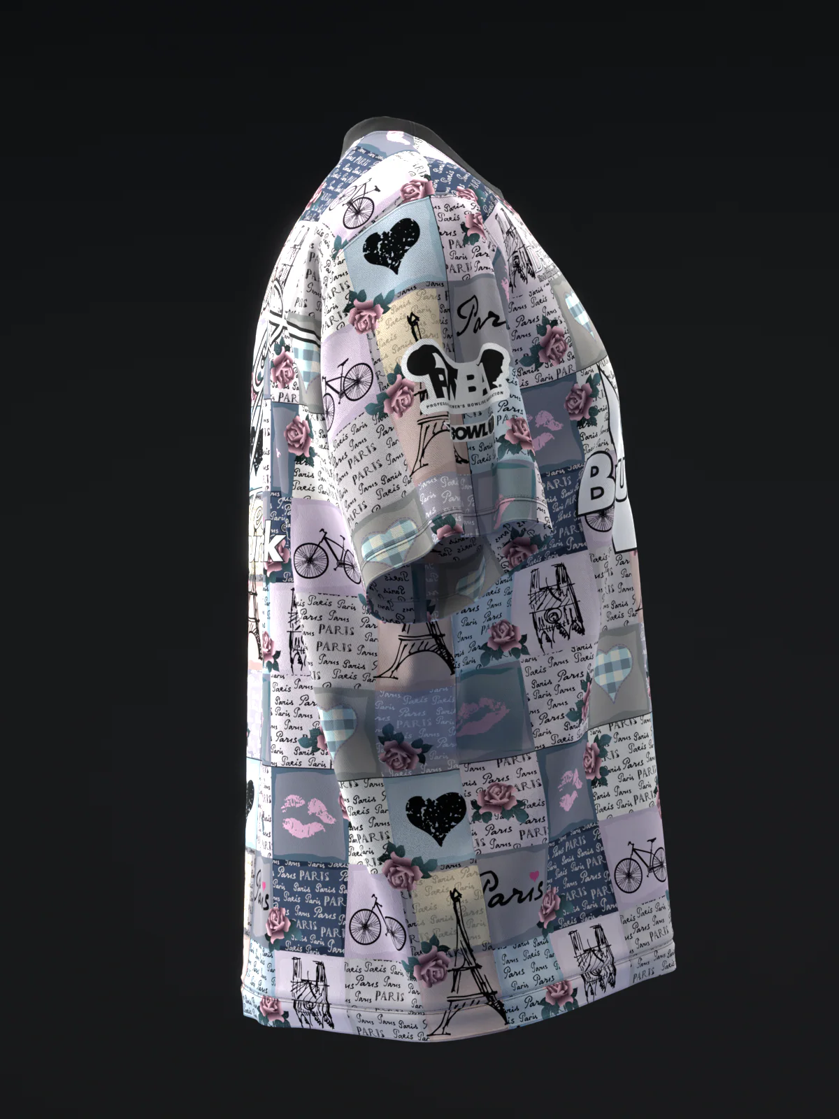 Ashly Galante 2025 - Scrapbook Paris - Bowling Jersey - Image 4