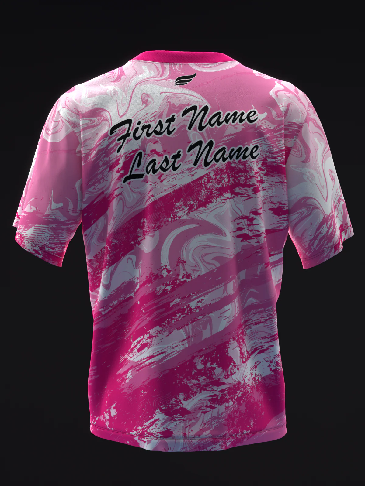 BC Grunge - Pink - Bowling Jersey - Image 5