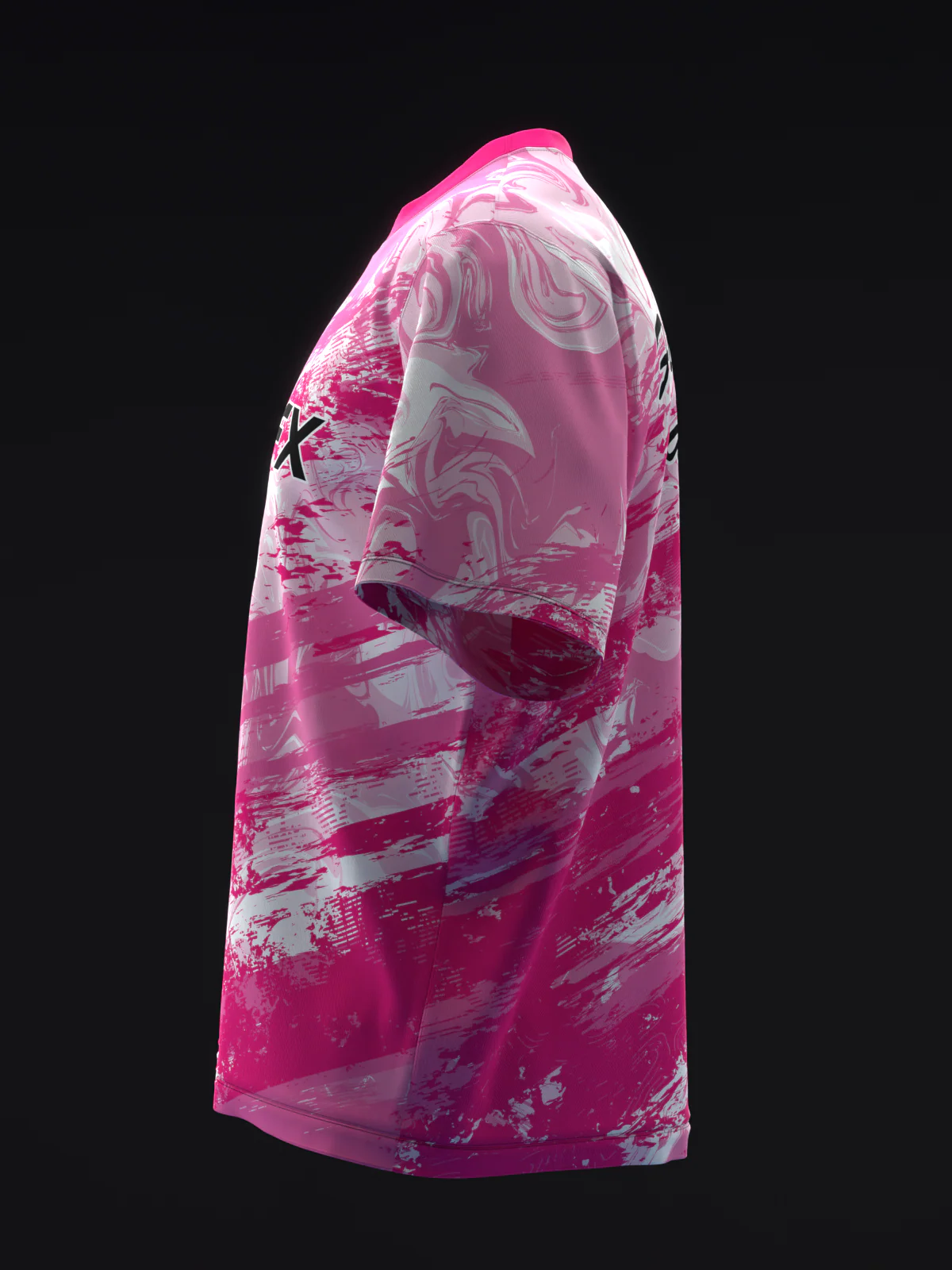 BC Grunge - Pink - Bowling Jersey - Image 6