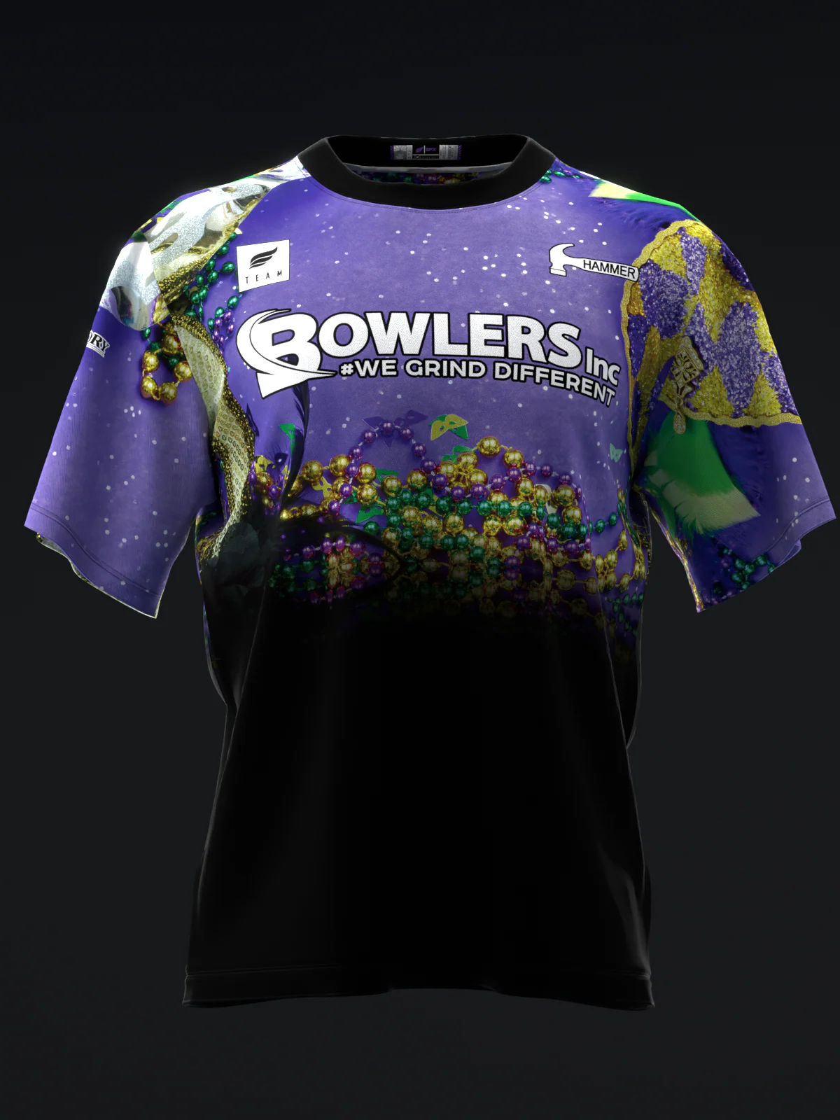 Bernard Warren 2025 - Gras Carnival - Bowling Jersey - Image 3