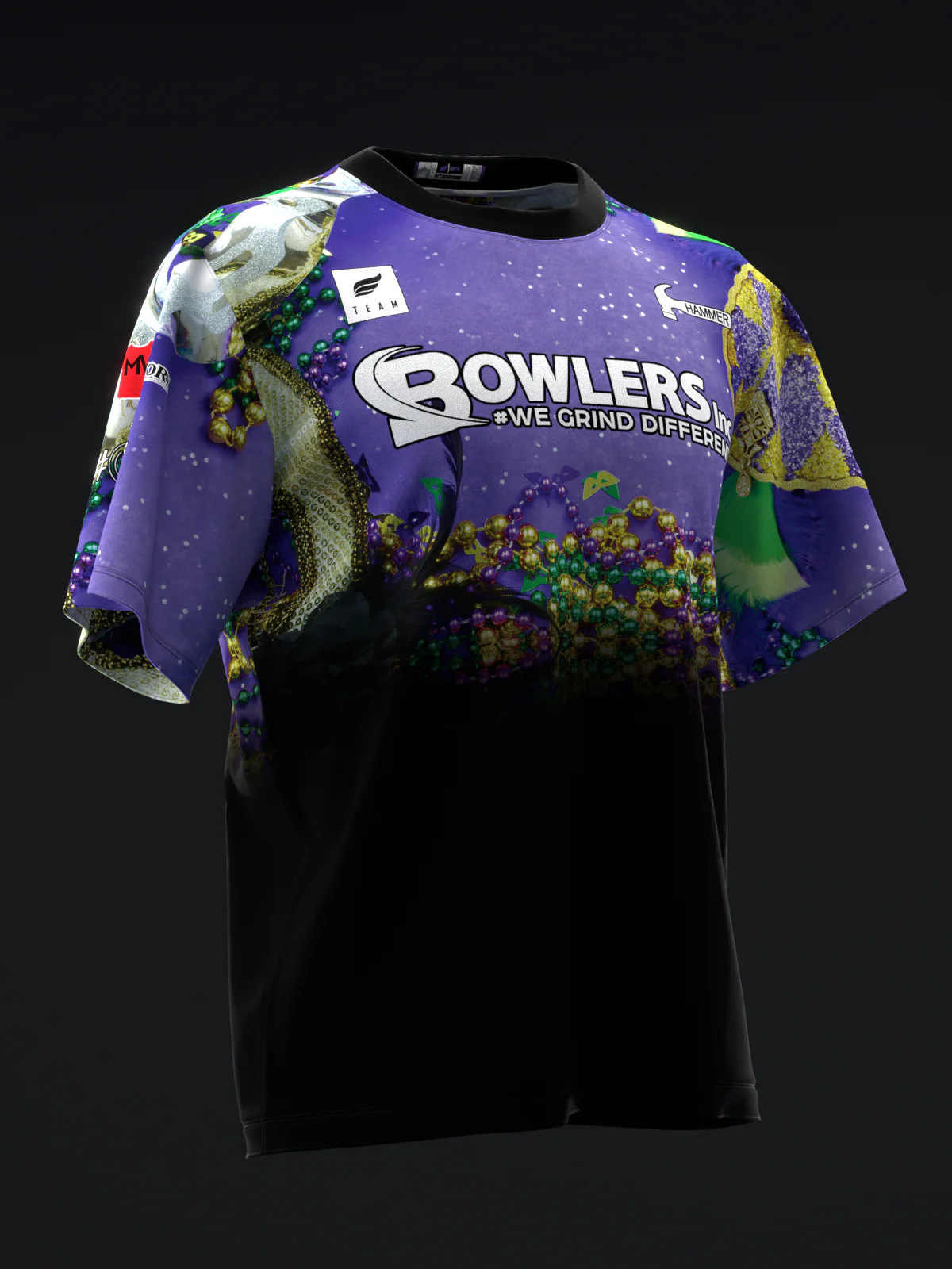 Bernard Warren 2025 - Gras Carnival - Bowling Jersey - Image 4