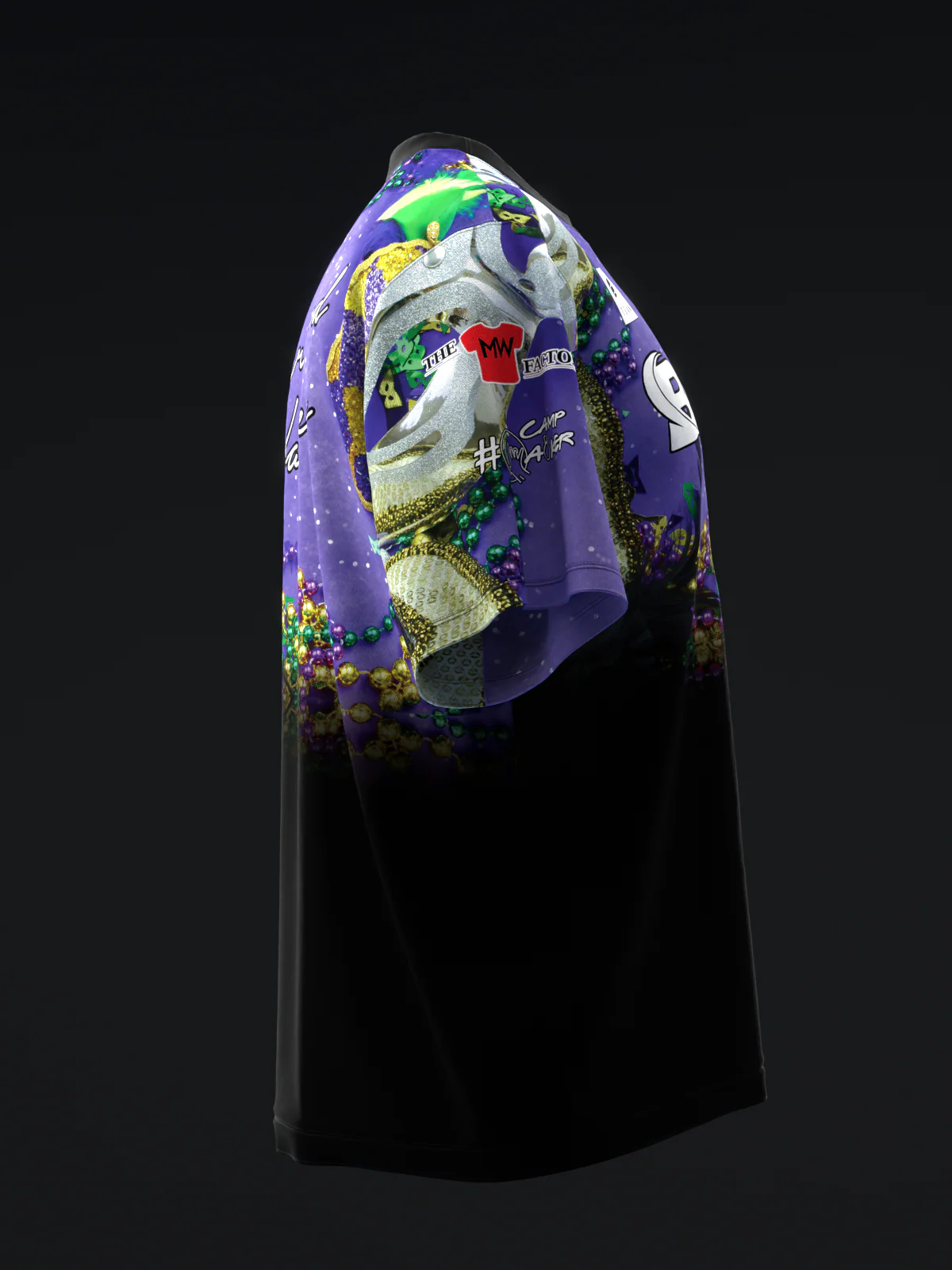 Bernard Warren 2025 - Gras Carnival - Bowling Jersey - Image 5