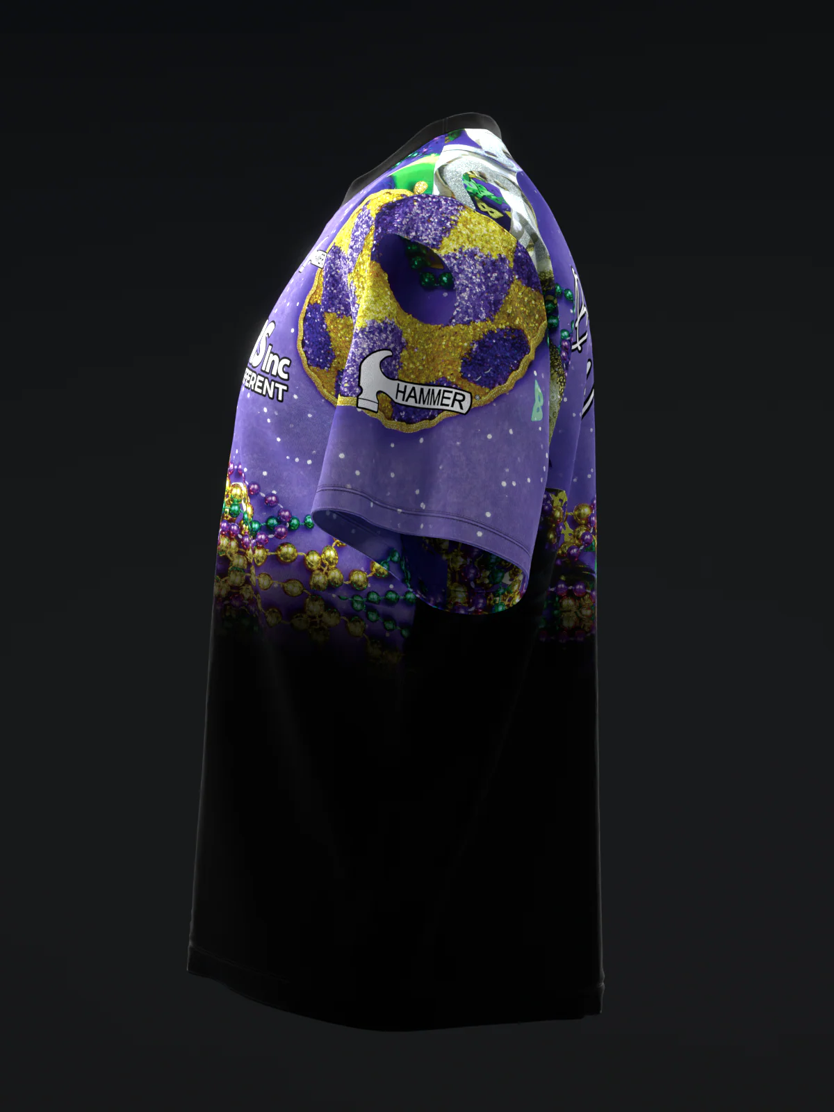 Bernard Warren 2025 - Gras Carnival - Bowling Jersey - Image 7