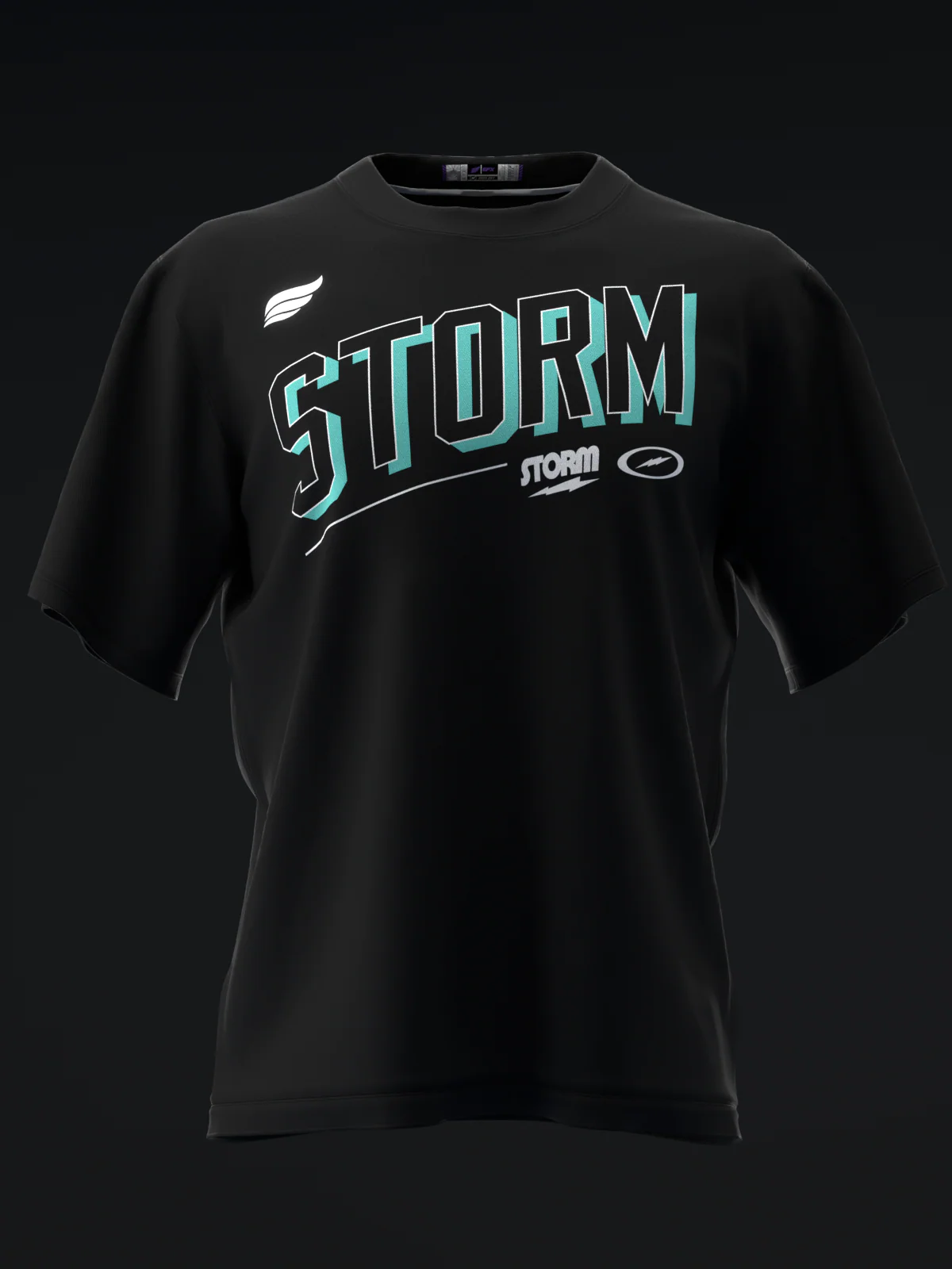 Bold - Black - Bowling T Shirt - Image 10