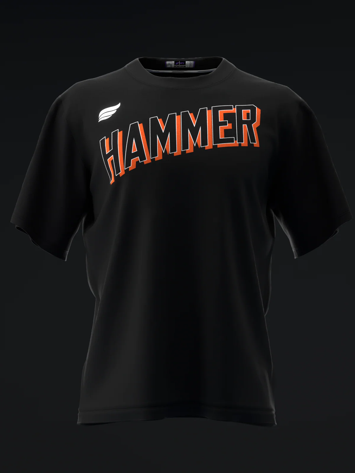 Bold - Black - Bowling T Shirt - Image 6