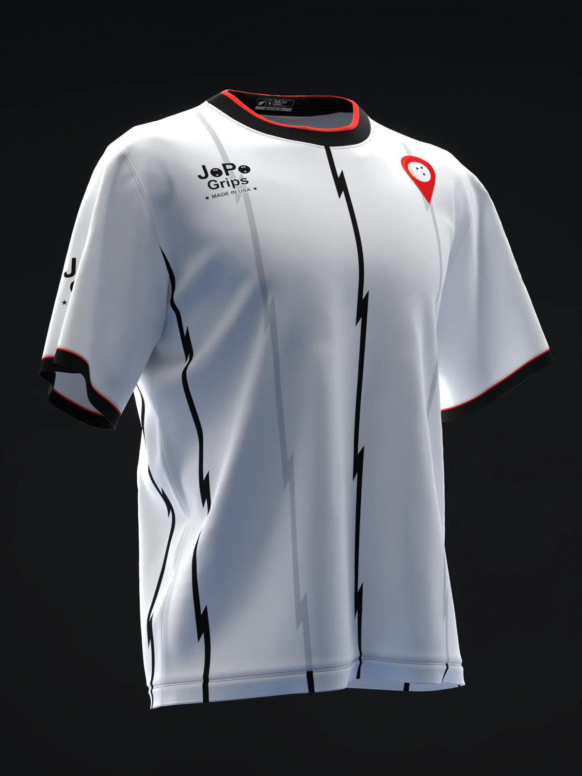 Bowling Trader - Raptors White - Bowling Jersey - Image 3