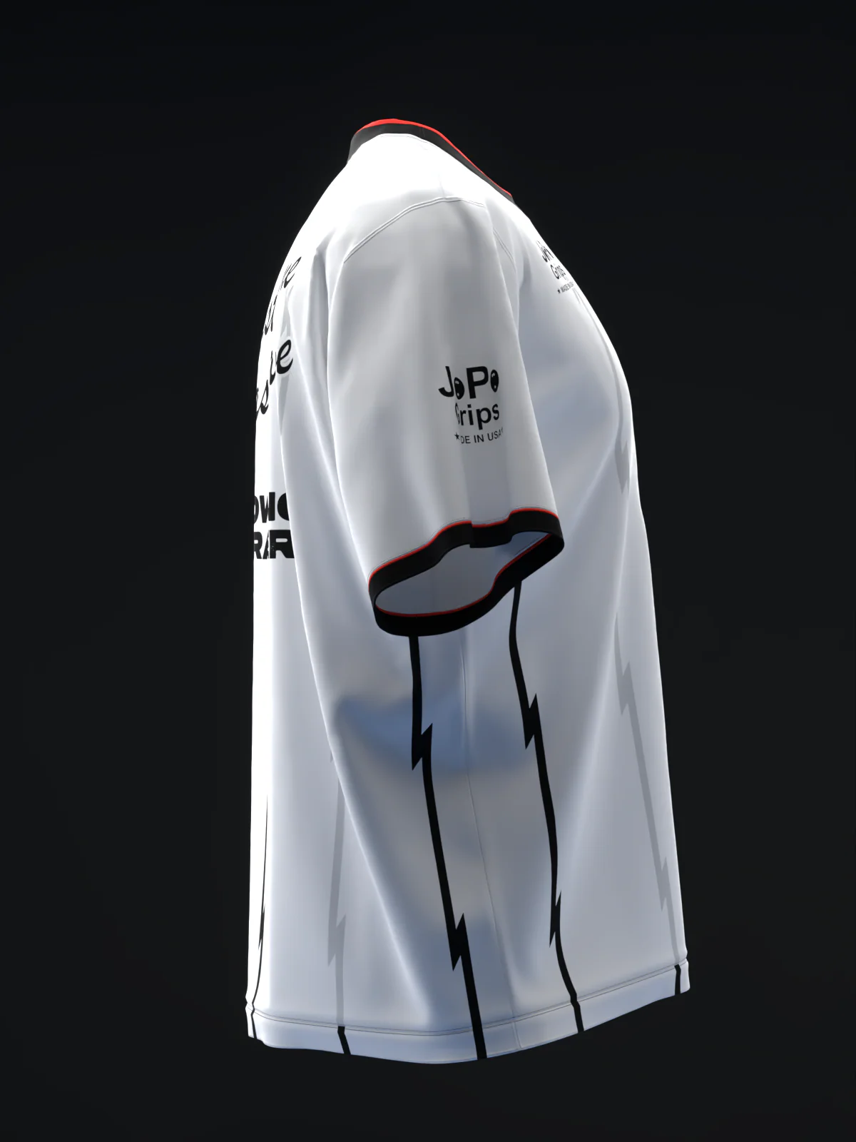 Bowling Trader - Raptors White - Bowling Jersey - Image 4