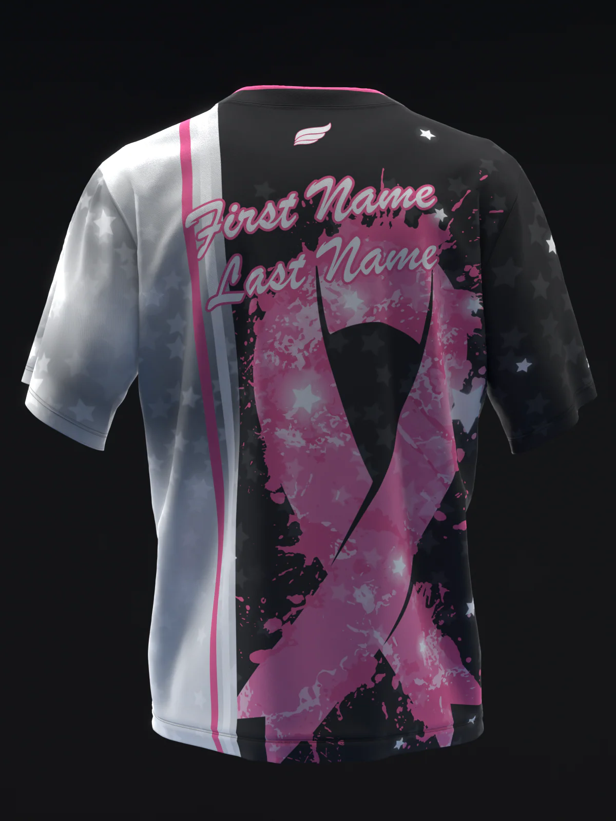 Breast Cancer - Pink - Bowling Jersey - Image 5