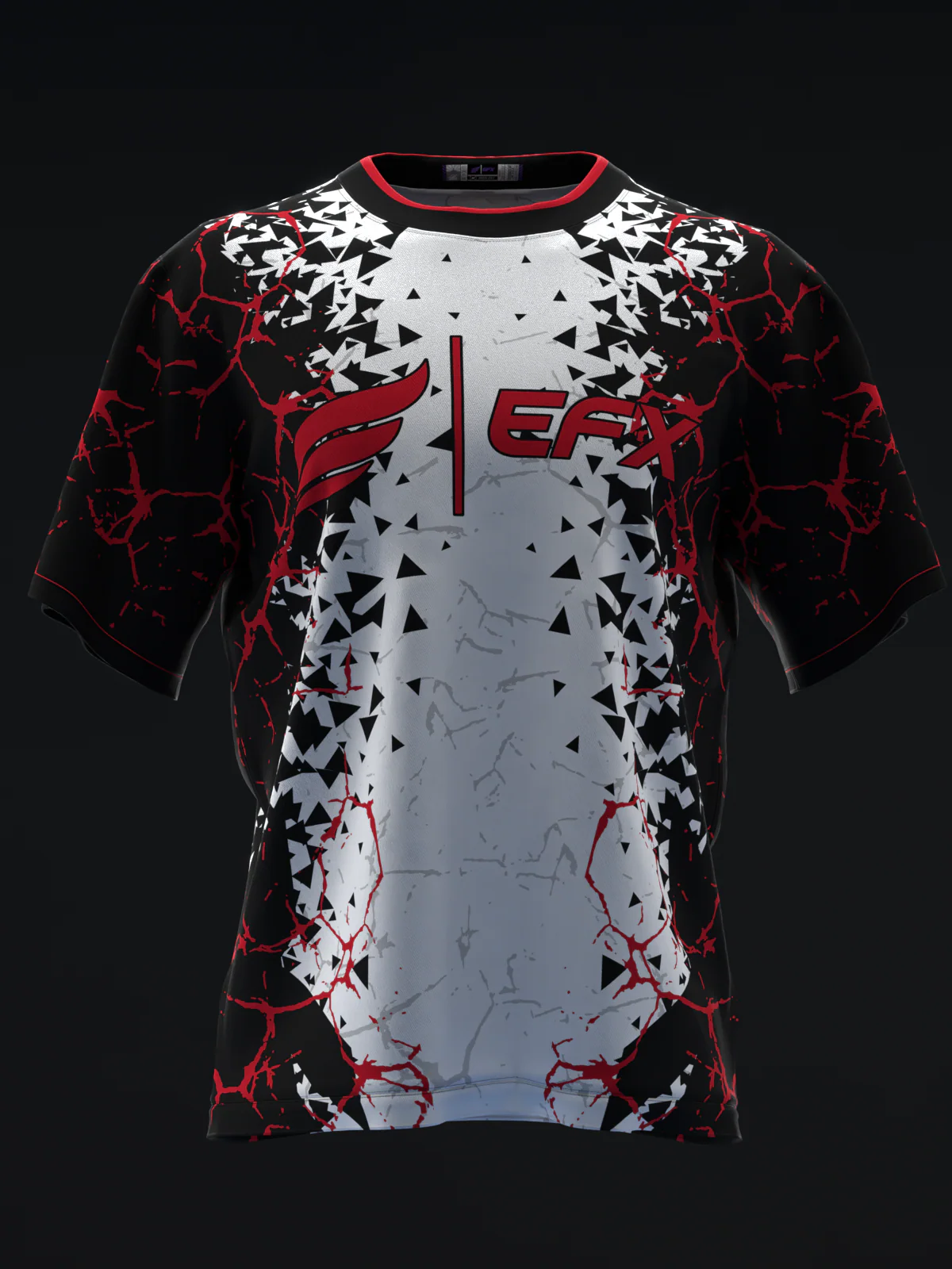 Brox - Black Red - Bowling Jersey - Image 2