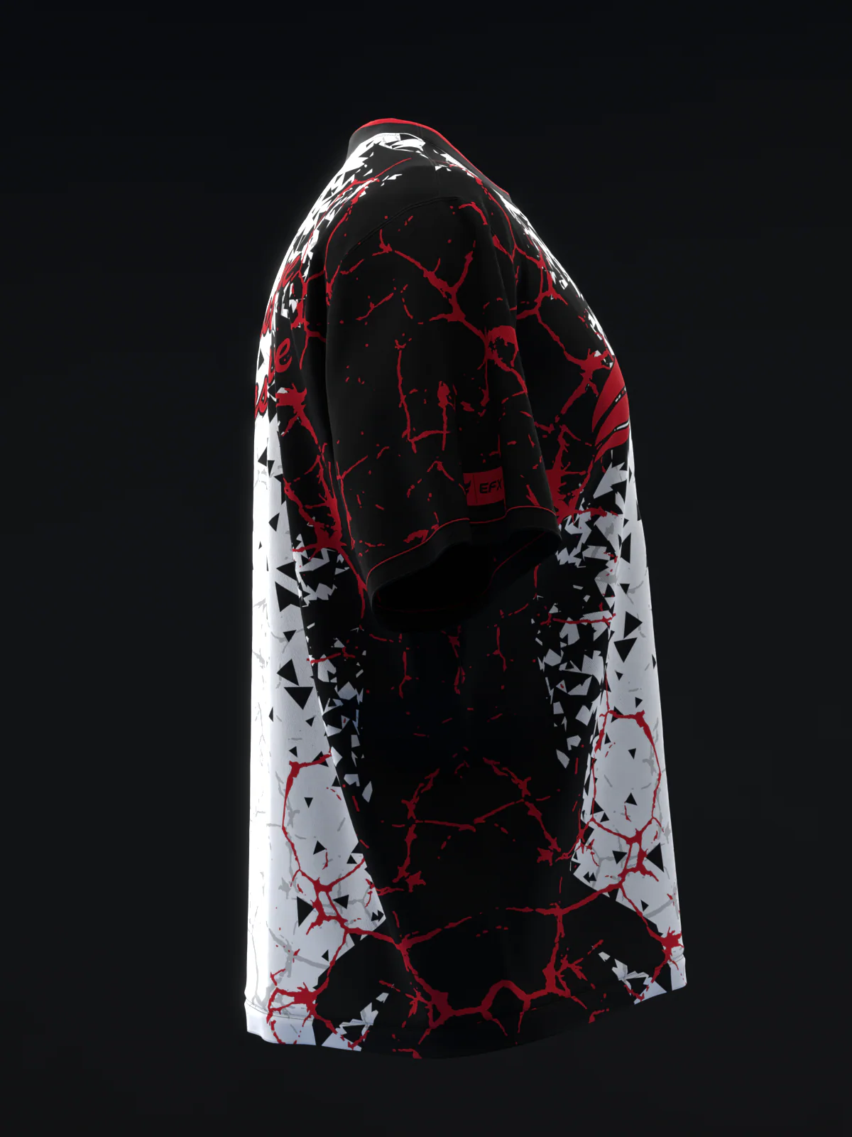 Brox - Black Red - Bowling Jersey - Image 4