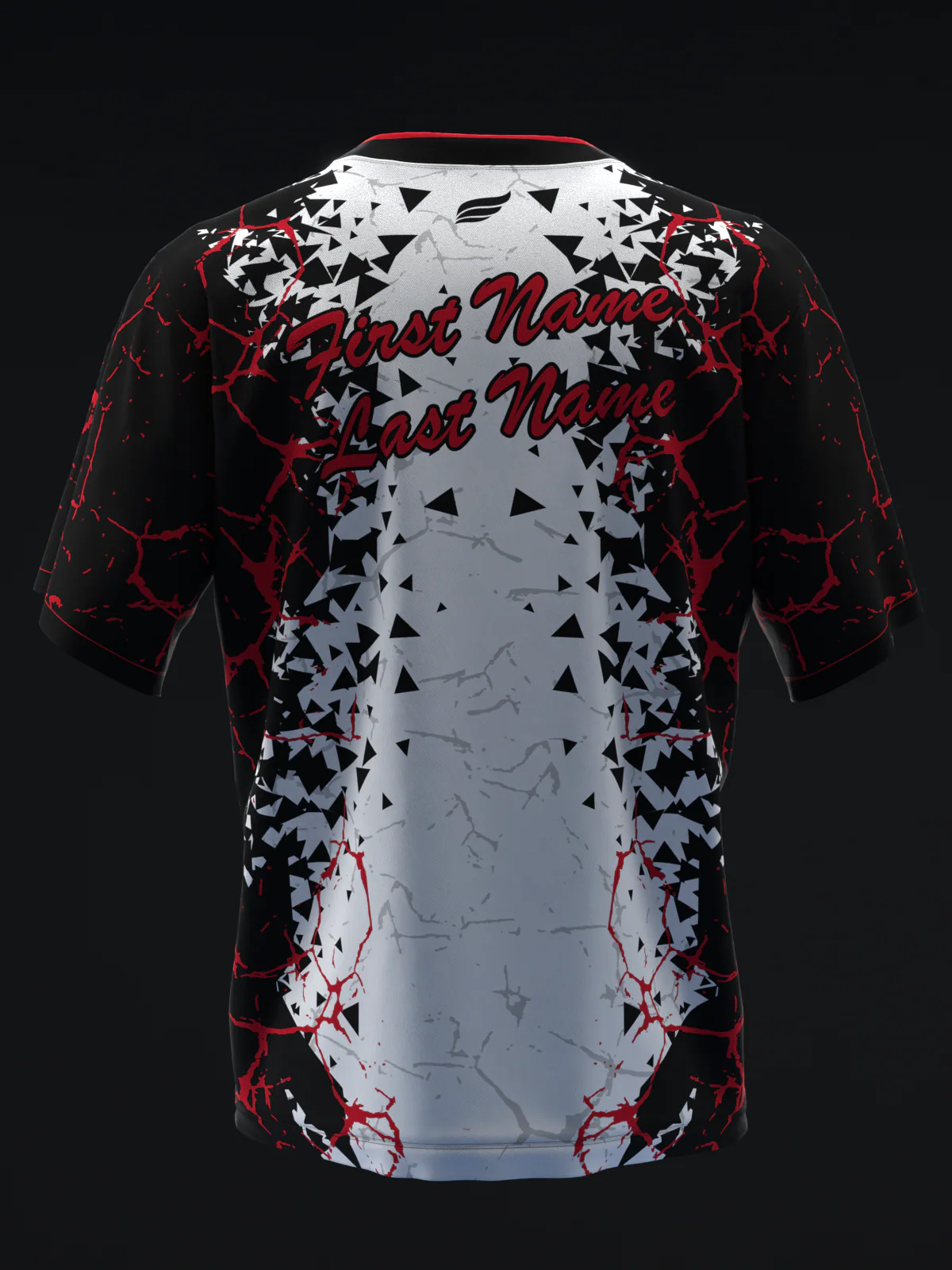 Brox - Black Red - Bowling Jersey - Image 5