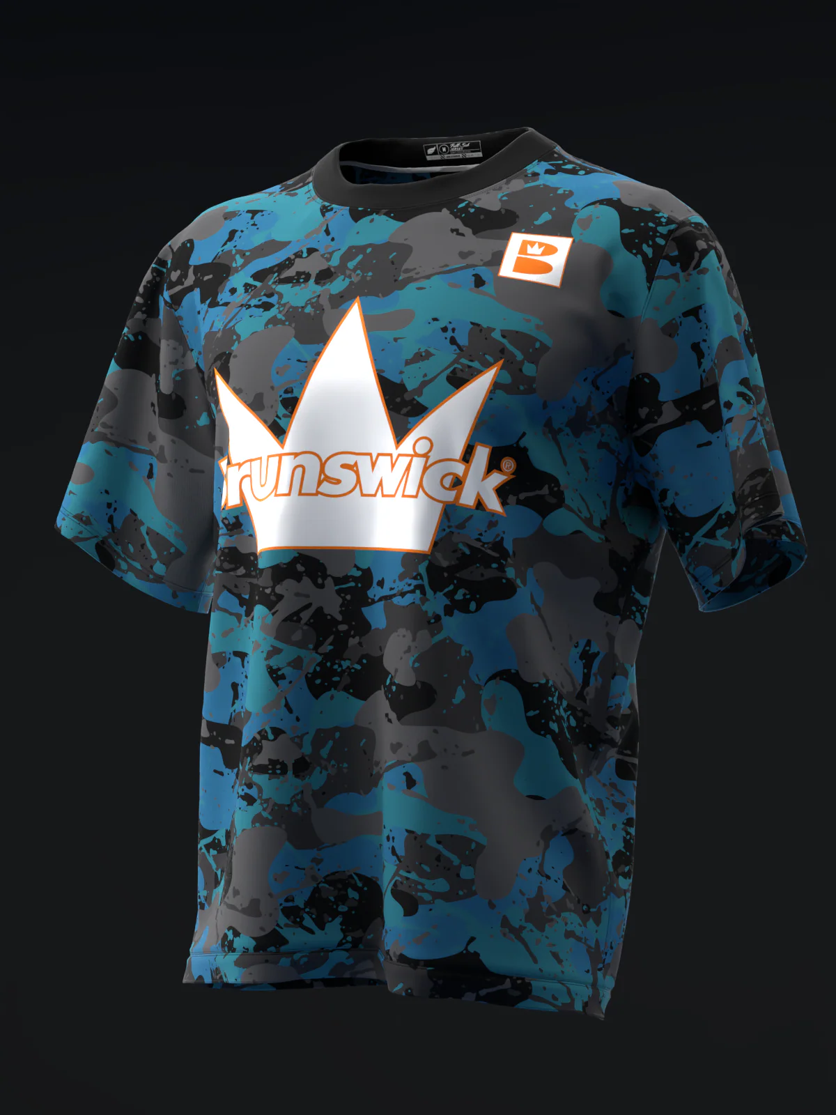 Brunswick - Blue Cadet Pearl - Bowling Jersey