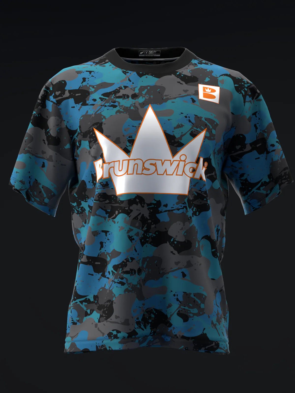 Brunswick - Blue Cadet Pearl - Bowling Jersey - Image 2