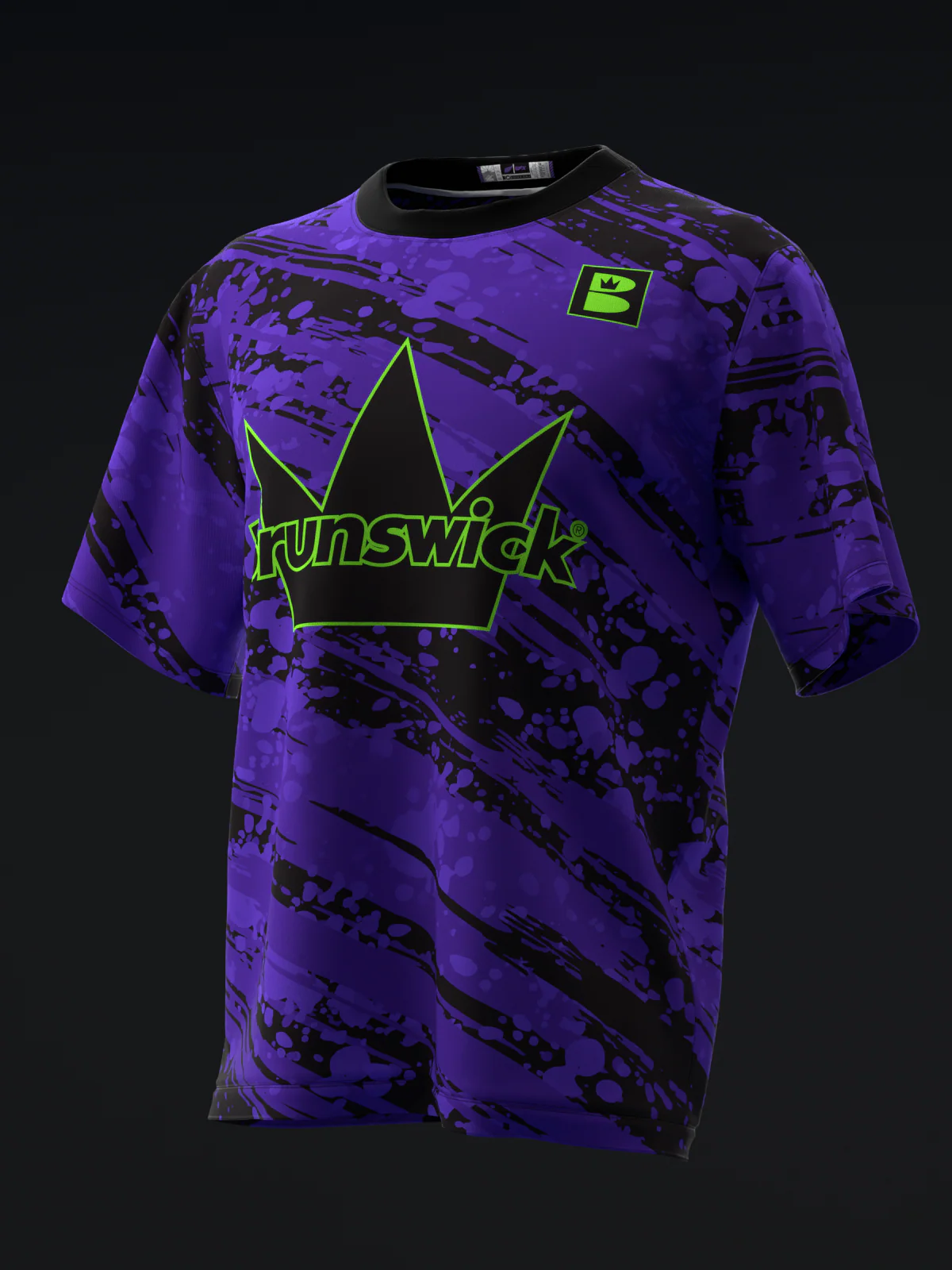 Brunswick - Crown 78U Neon - Bowling Jersey