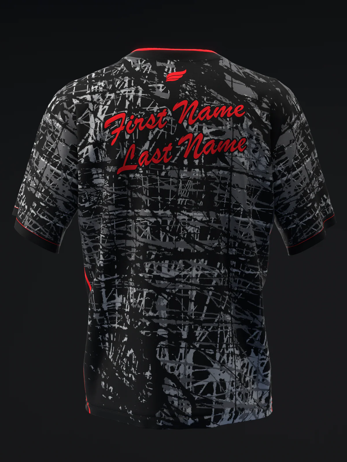 Brunswick - Melee Jab Carbon - Bowling Jersey - Image 5