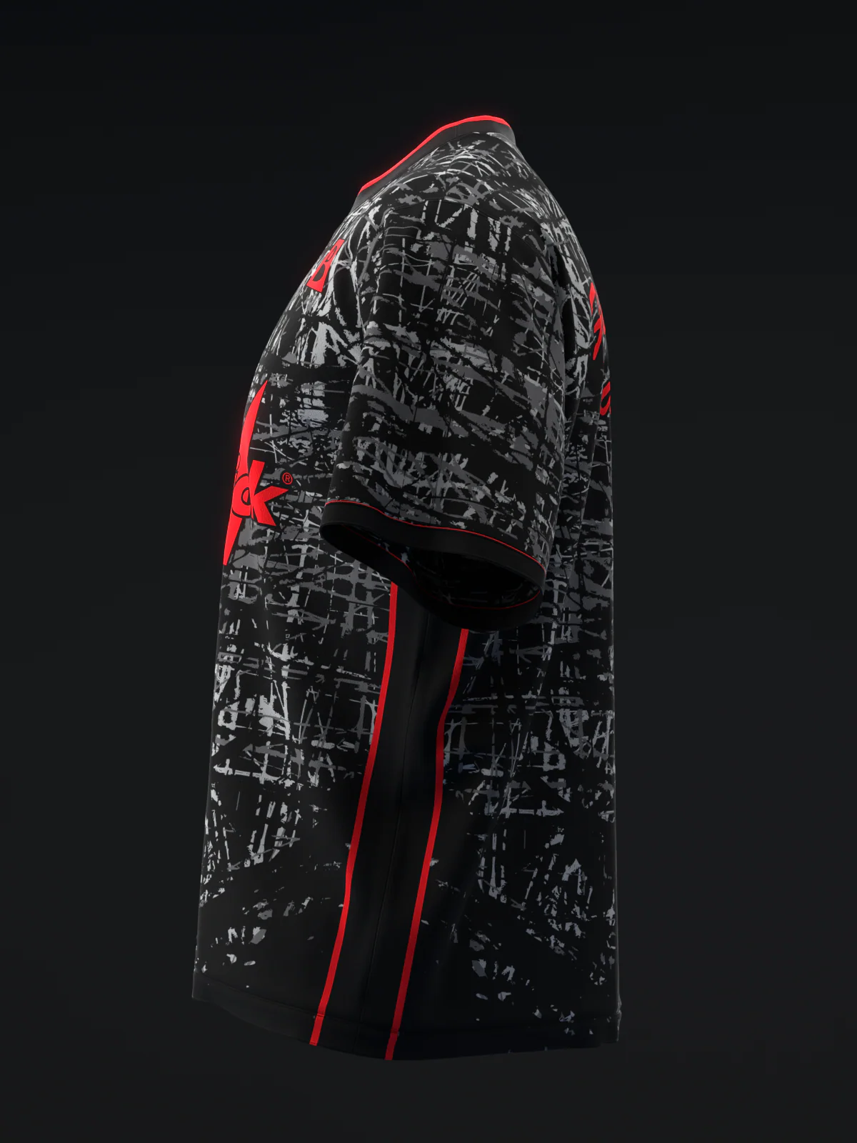 Brunswick - Melee Jab Carbon - Bowling Jersey - Image 6
