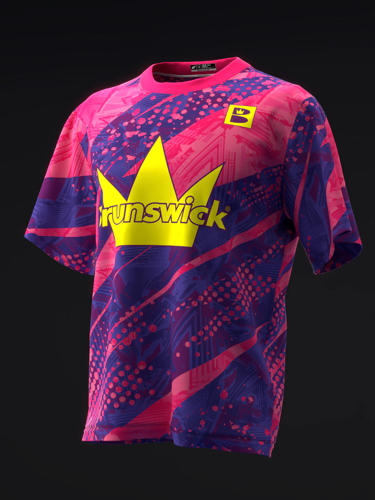 Brunswick - Rhino Pink Berry Pearl - Bowling Jersey