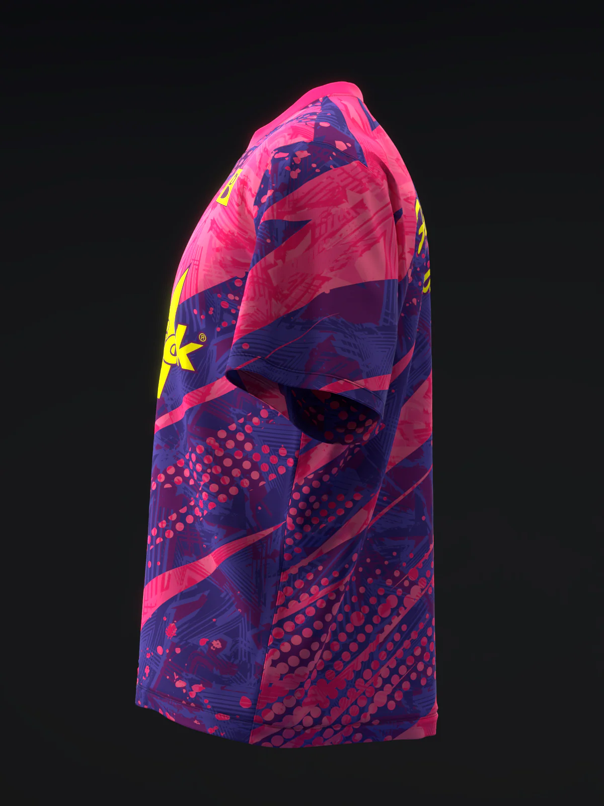 Brunswick - Rhino Pink Berry Pearl - Bowling Jersey - Image 6