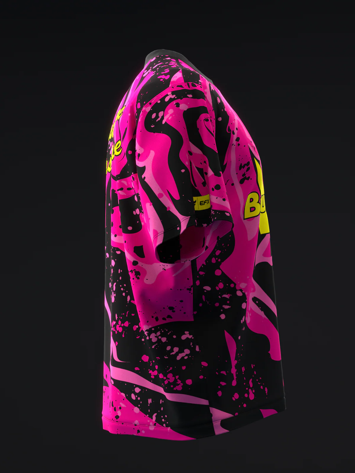 Brunswick - Twist Pink Black - Bowling Jersey - Image 4