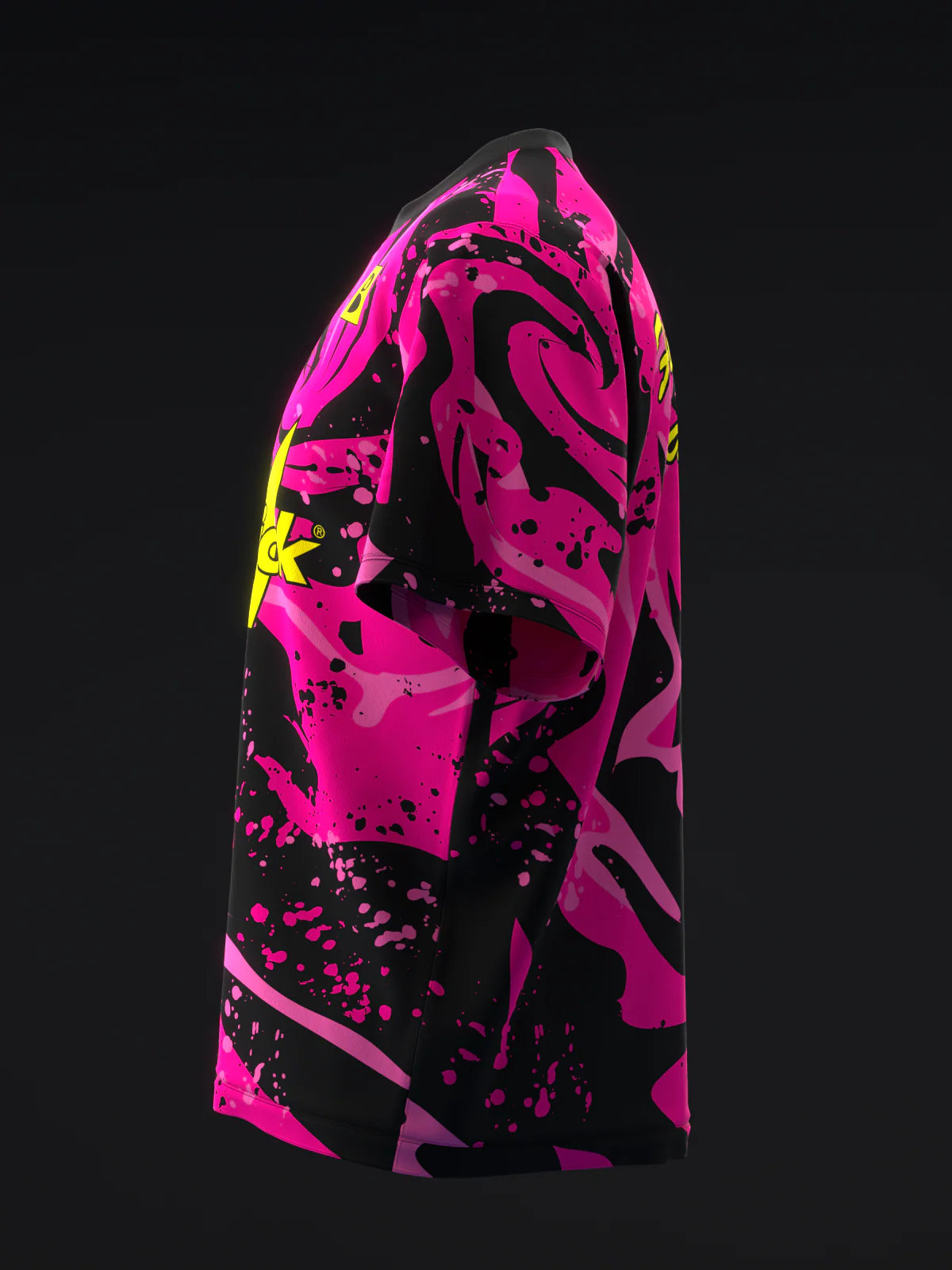 Brunswick - Twist Pink Black - Bowling Jersey - Image 6