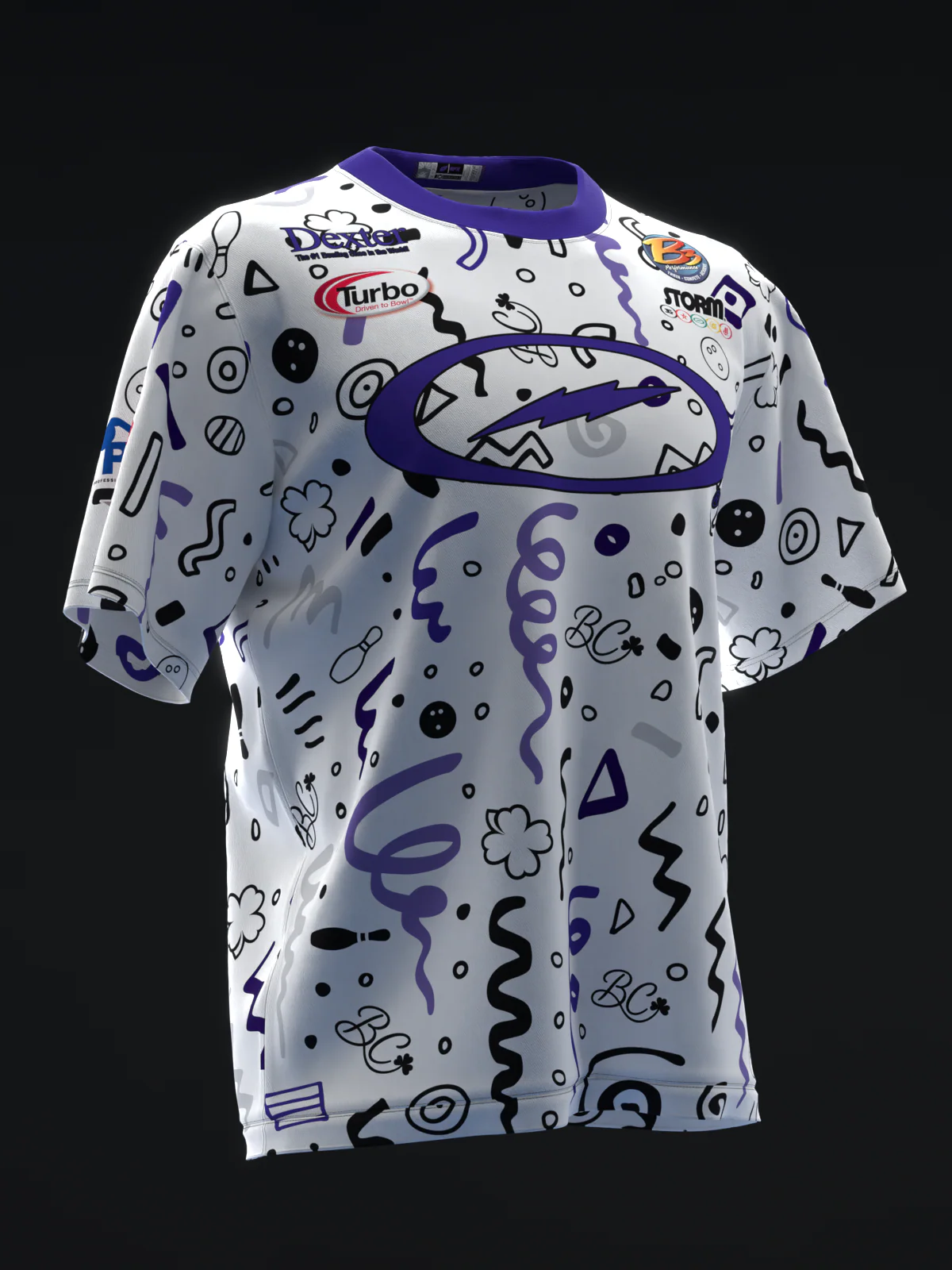 Bryanna Cote 2025 - Collage PW - Bowling Jersey - Image 3