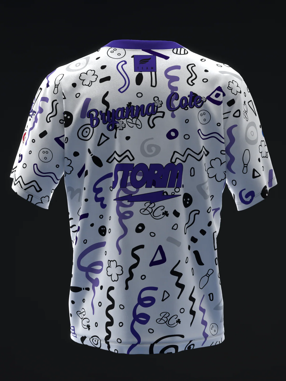 Bryanna Cote 2025 - Collage PW - Bowling Jersey - Image 5