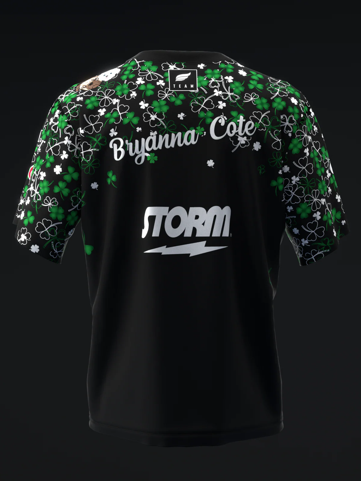 Bryanna Cote 2025 - Cloutlines Black Green - Bowling Jersey - Image 5