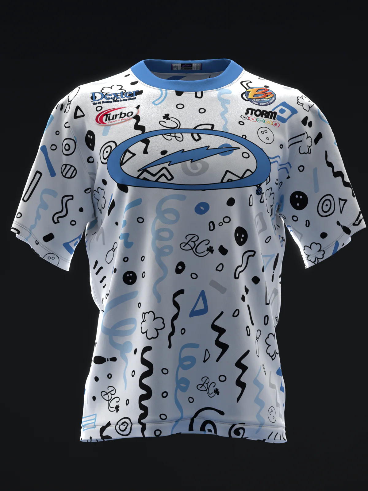 Bryanna Cote 2025 - Collage BW - Bowling Jersey - Image 2