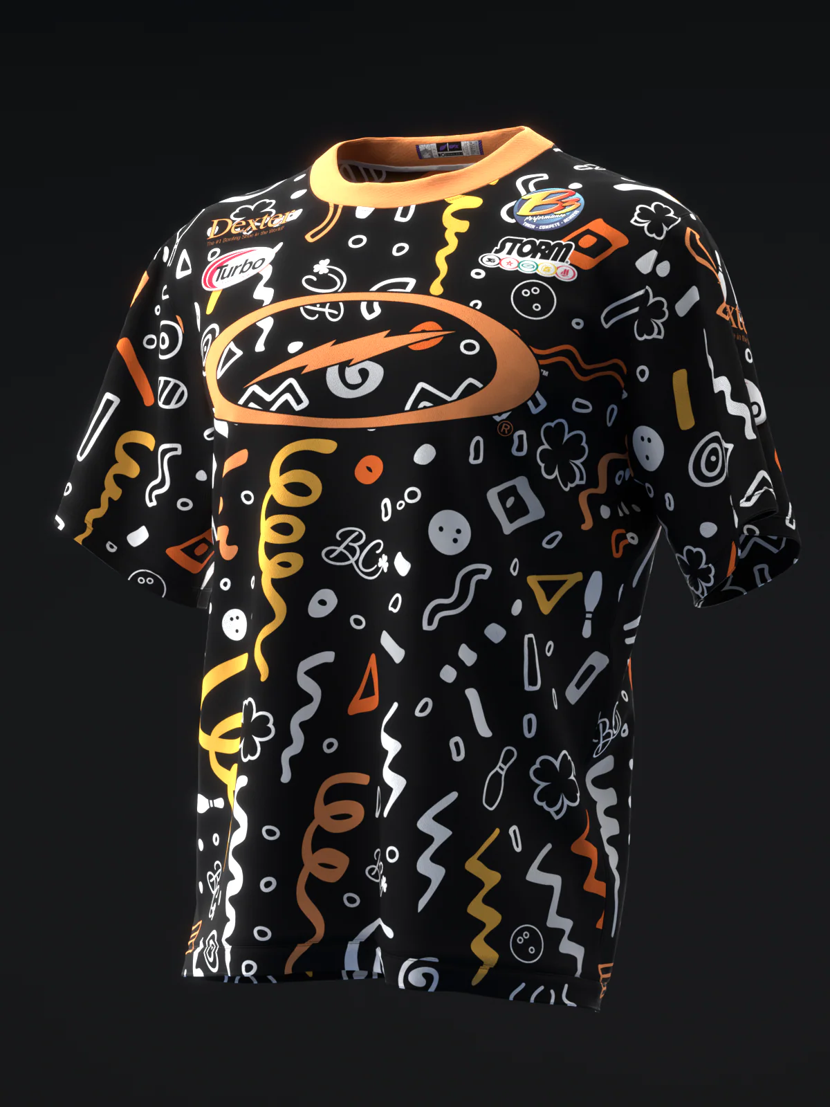 Bryanna Cote 2025 - Collage OB - Bowling Jersey