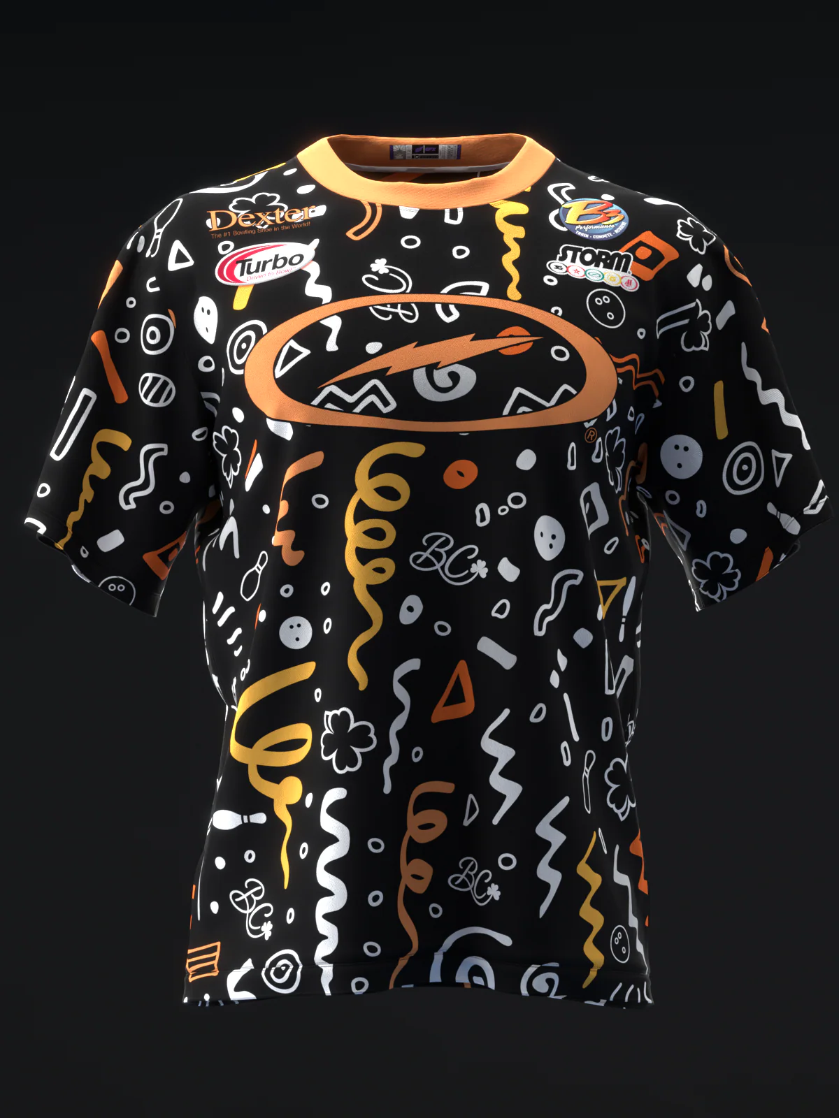 Bryanna Cote 2025 - Collage OB - Bowling Jersey - Image 2