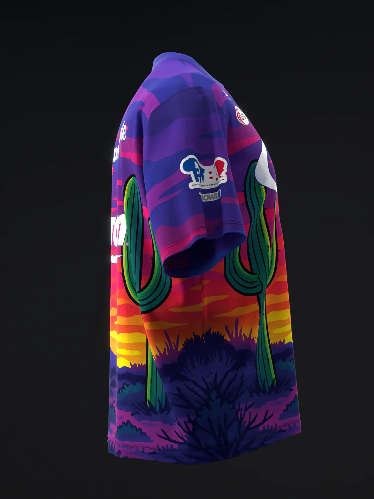 Bryanna Cote 2025 - Simpson Sunset - Bowling Jersey - Image 4