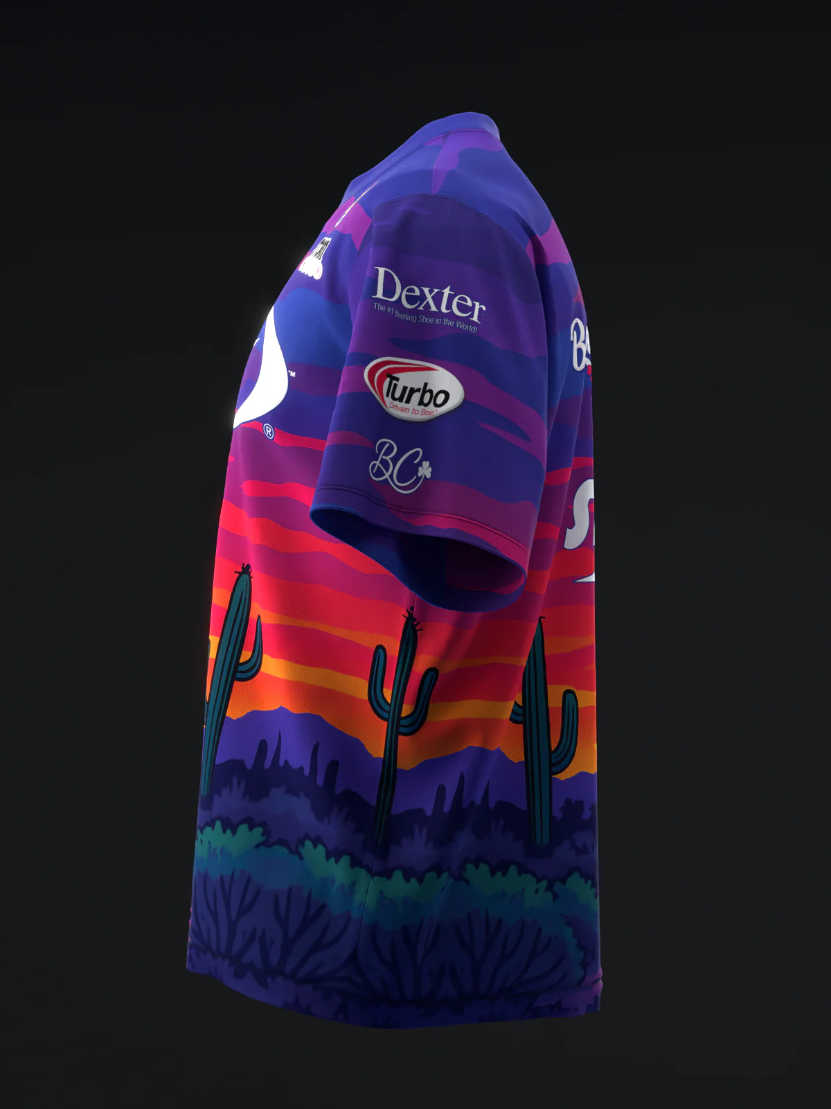 Bryanna Cote 2025 - Simpson Sunset - Bowling Jersey - Image 6