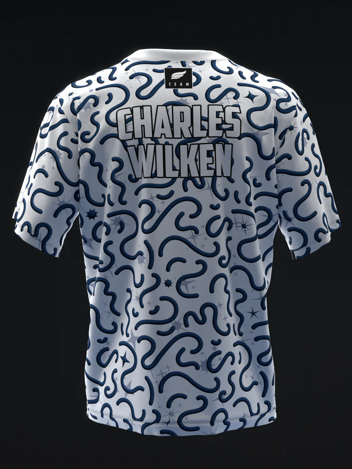 Charles Wilken 2025 - Squigs And Stars - Bowling Jersey - Image 5