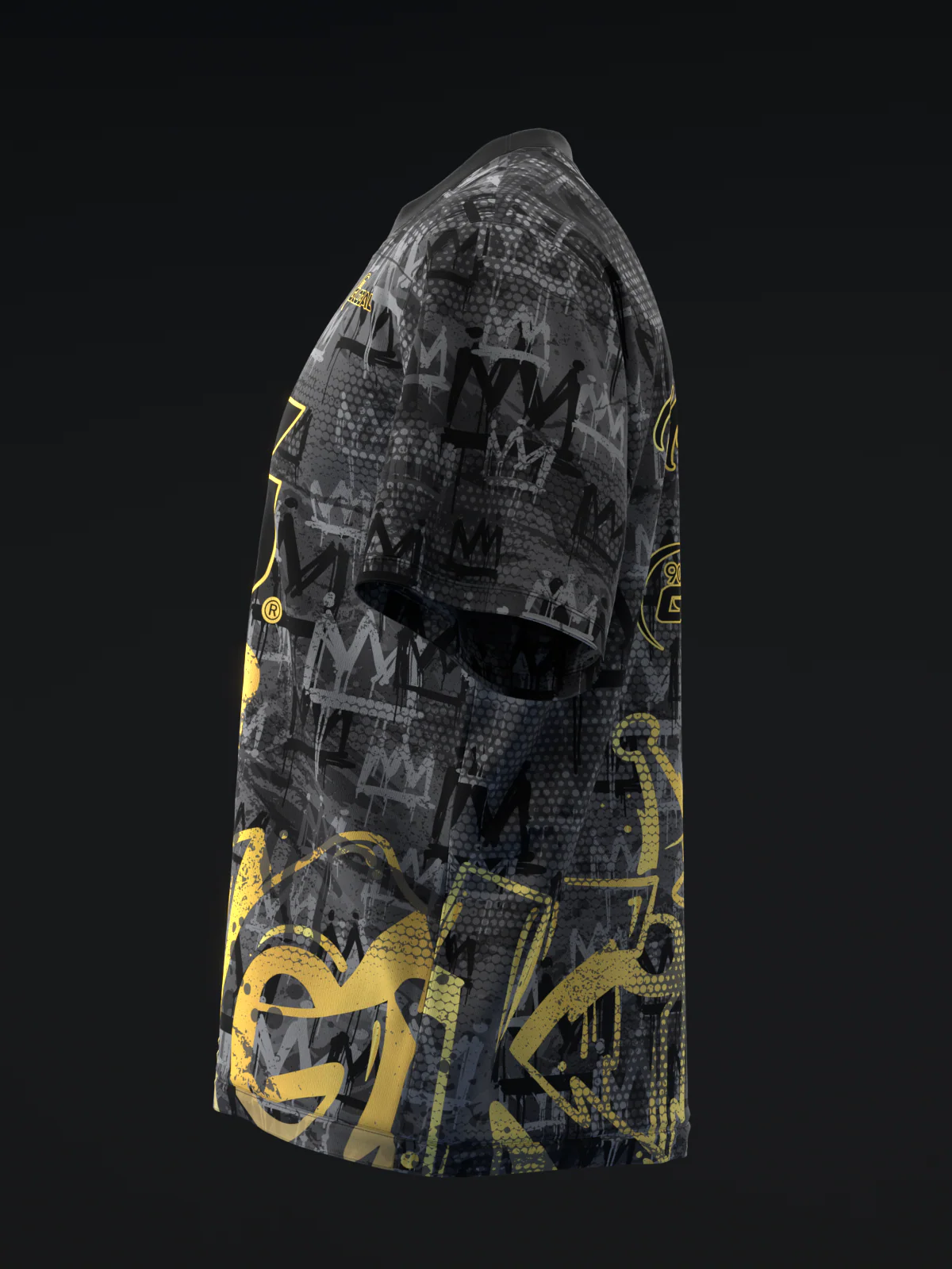 Chris Mcmillan 2025 - Gkr Remix Black Gold - Bowling Jersey - Image 6