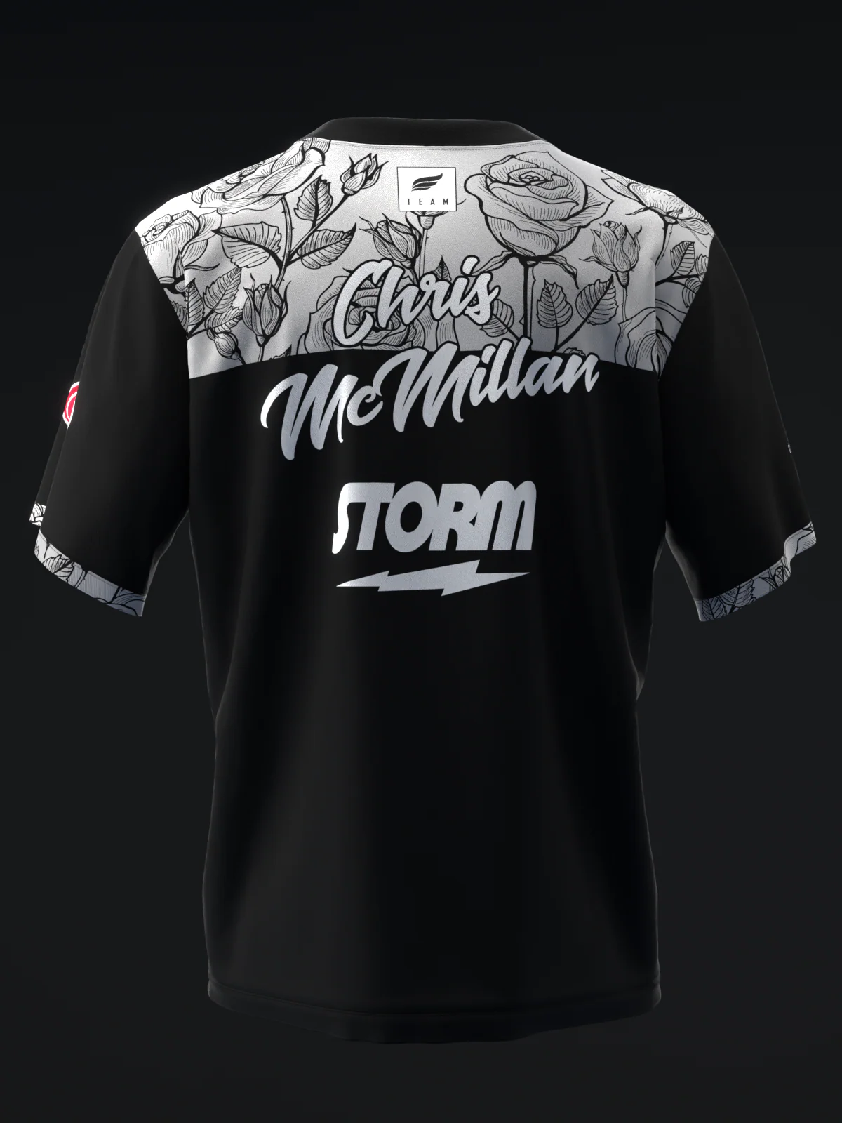Chris Mcmillan 2026 - Floral 2Tone Colorway Silver - Bowling Jersey - Image 5