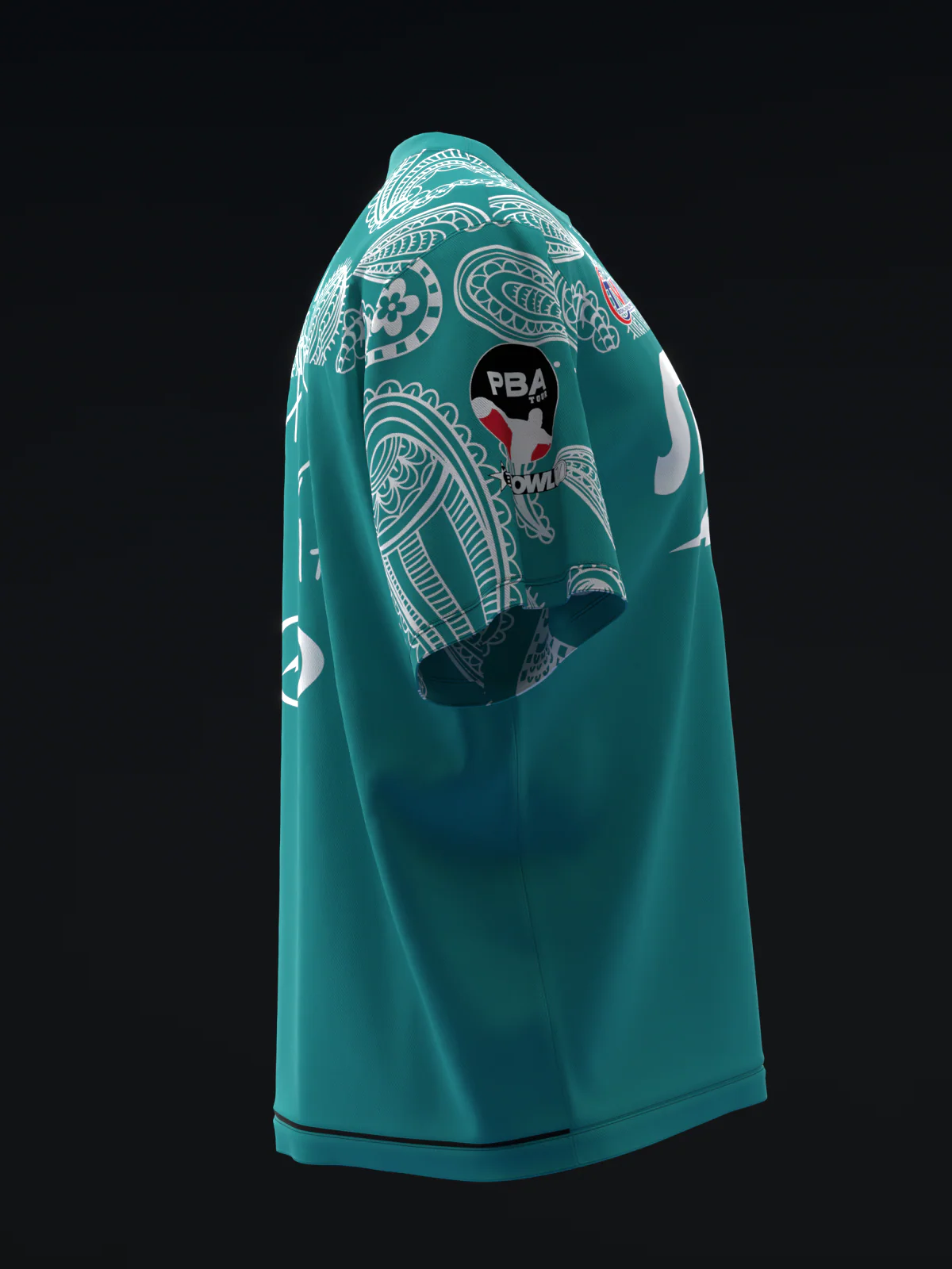Chris Via 2024 - Cactus Paisley - Bowling Jersey - Image 4