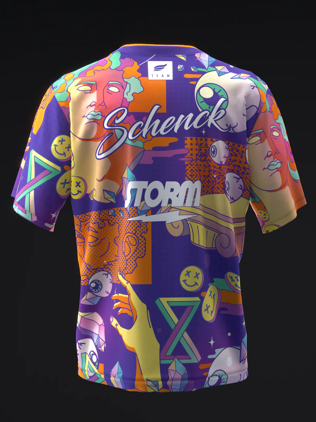 Cortez Schenck 2025 - Exhibition - Bowling Jersey - Image 5