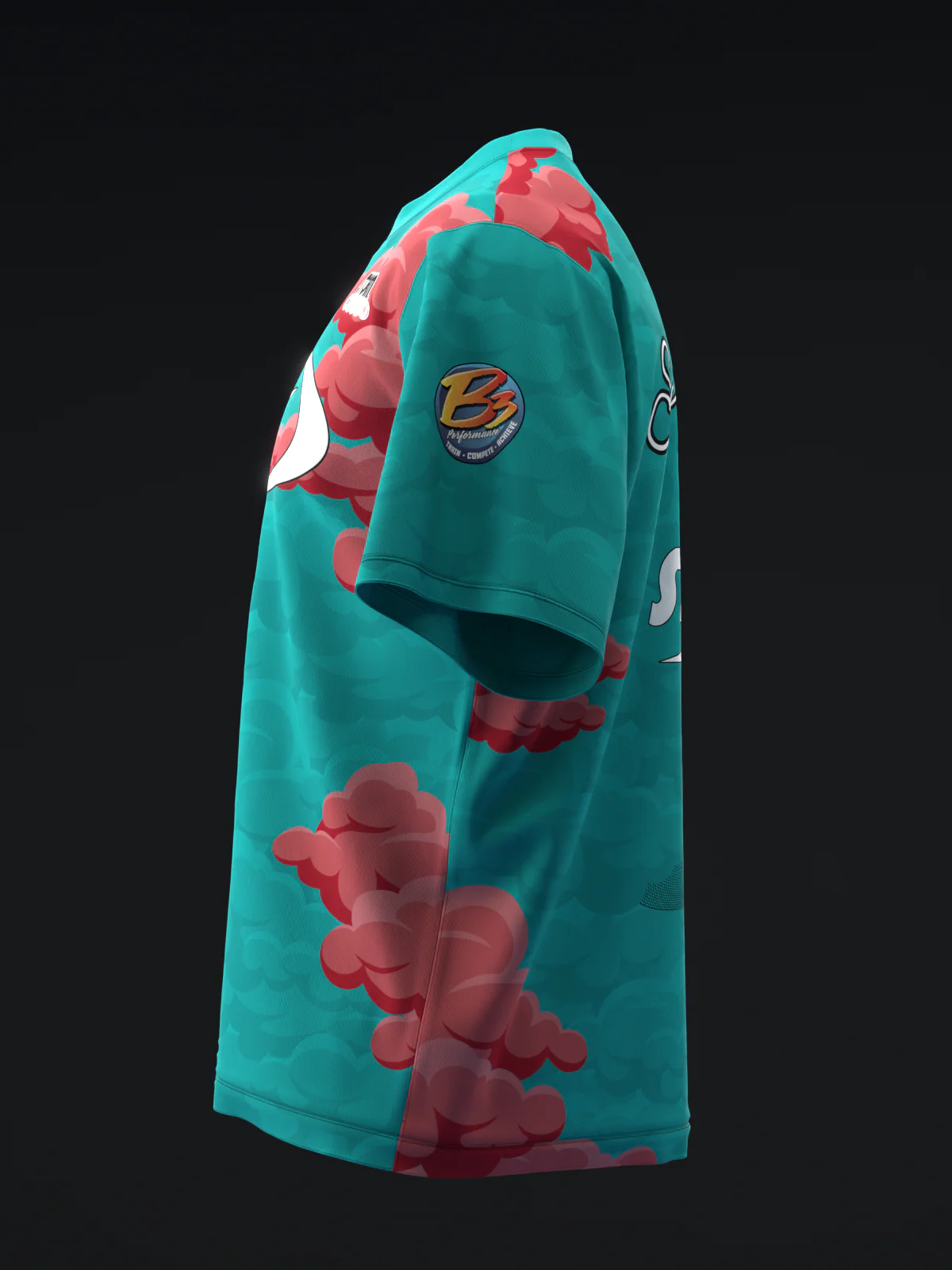 Cortez Schenck 2025 - Hand Clouds - Bowling Jersey - Image 6