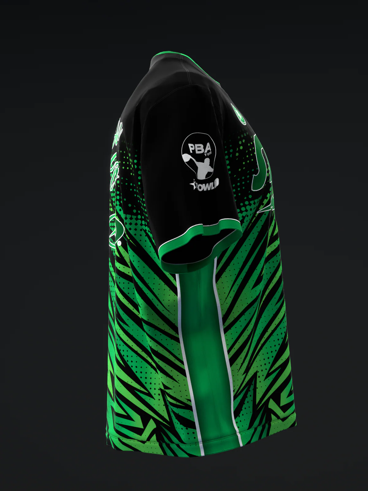 Darren Tang 2022 - Colorway Green Black - Bowling Jersey - Image 4