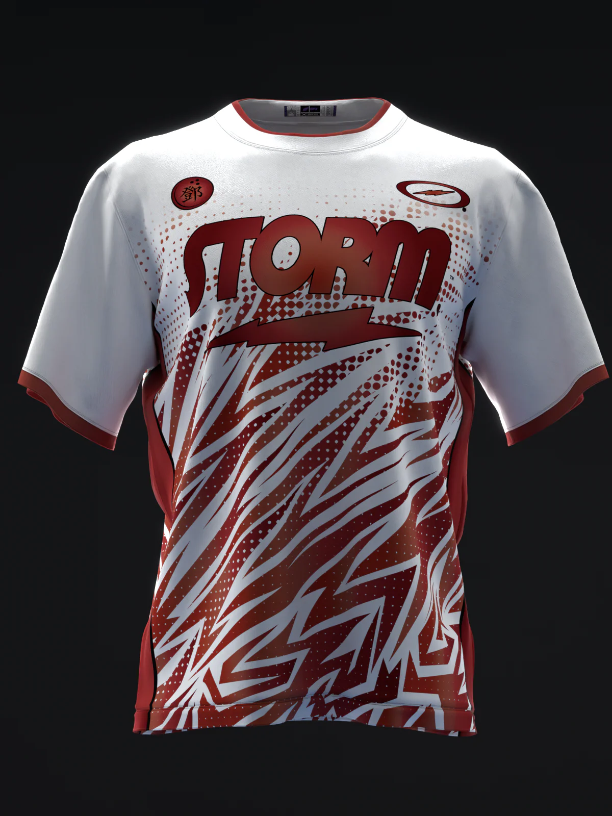 Darren Tang 2022 - Colorway Maroon White - Bowling Jersey - Image 2