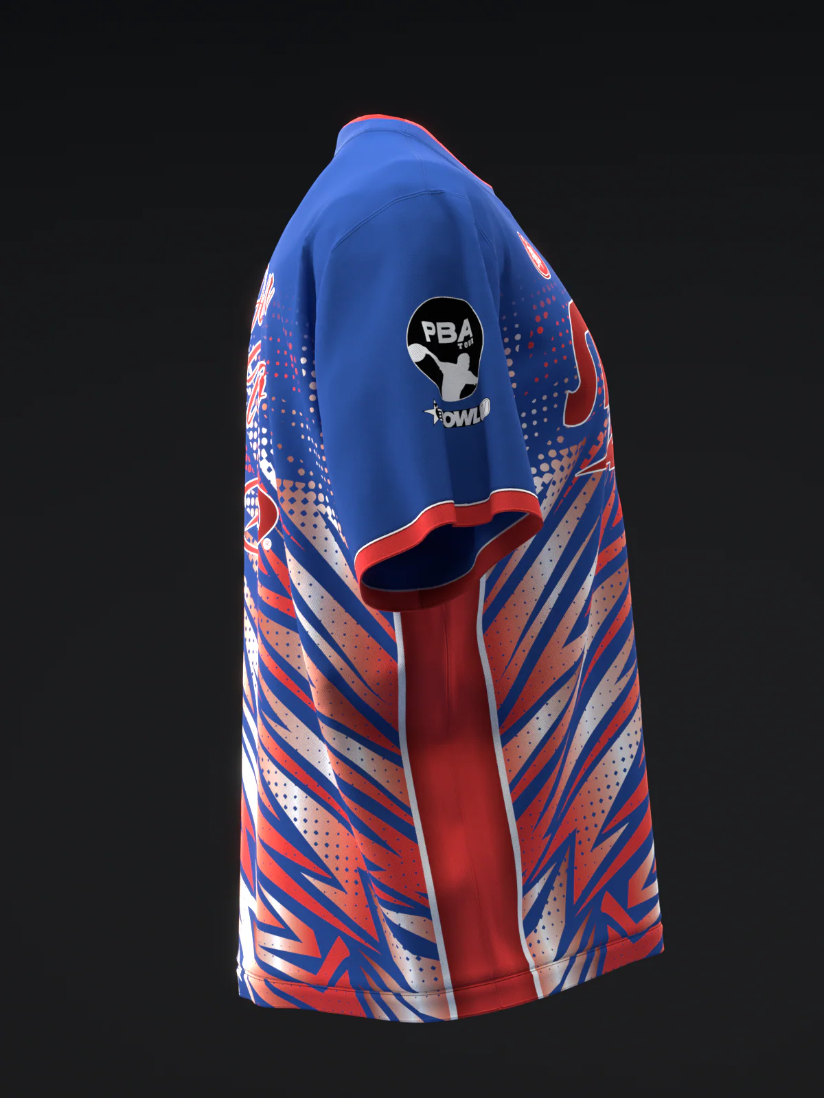 Darren Tang 2022 - Colorway Navy Red - Bowling Jersey - Image 4