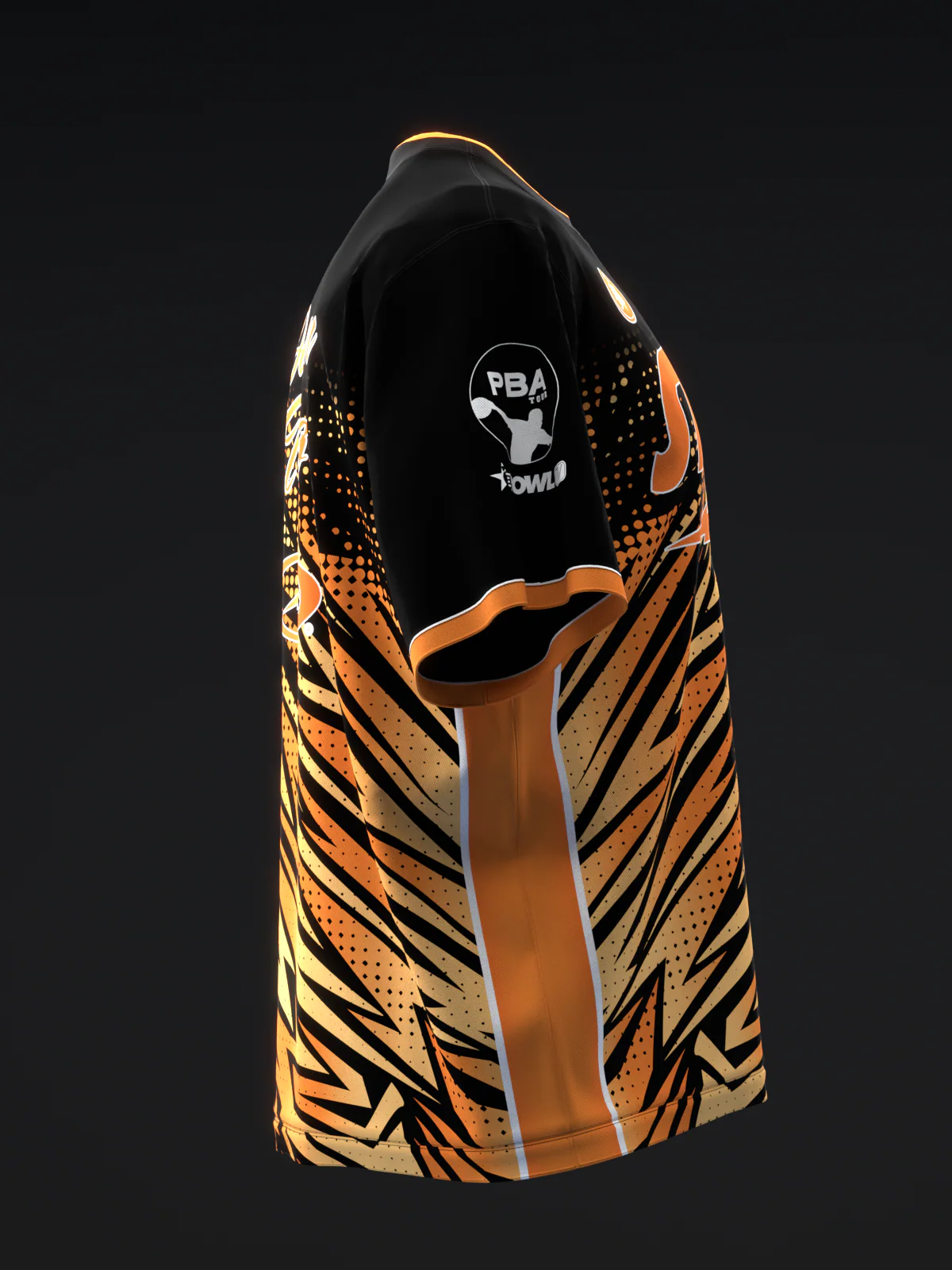 Darren Tang 2022 - Colorway Orange Black - Bowling Jersey - Image 4