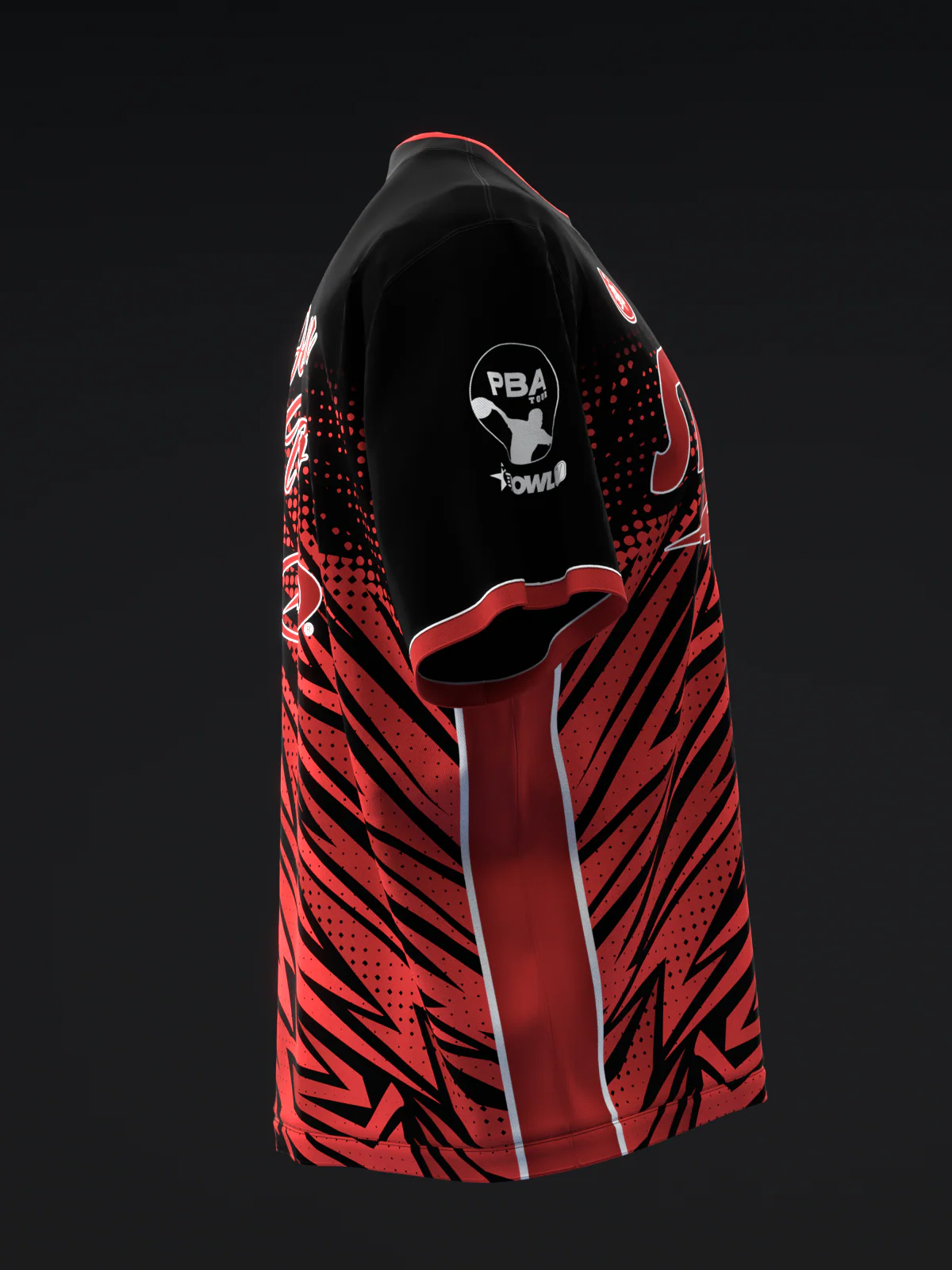 Darren Tang 2022 - Colorway Red Black - Bowling Jersey - Image 4